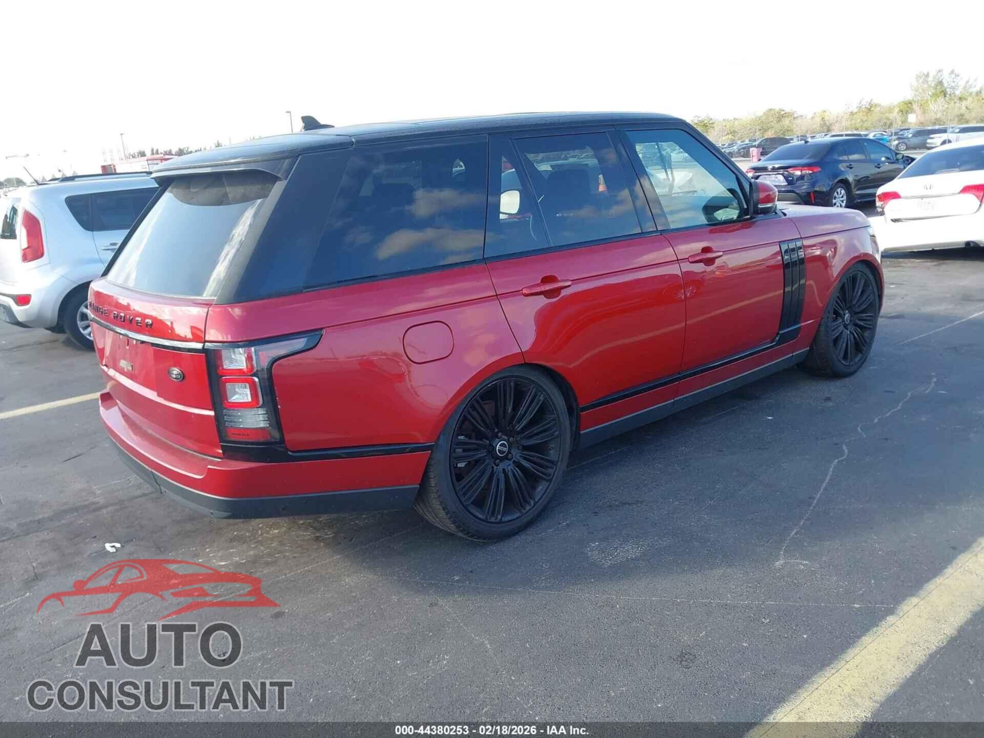 LAND ROVER RANGE ROVER 2016 - SALGS2PF3GA314284