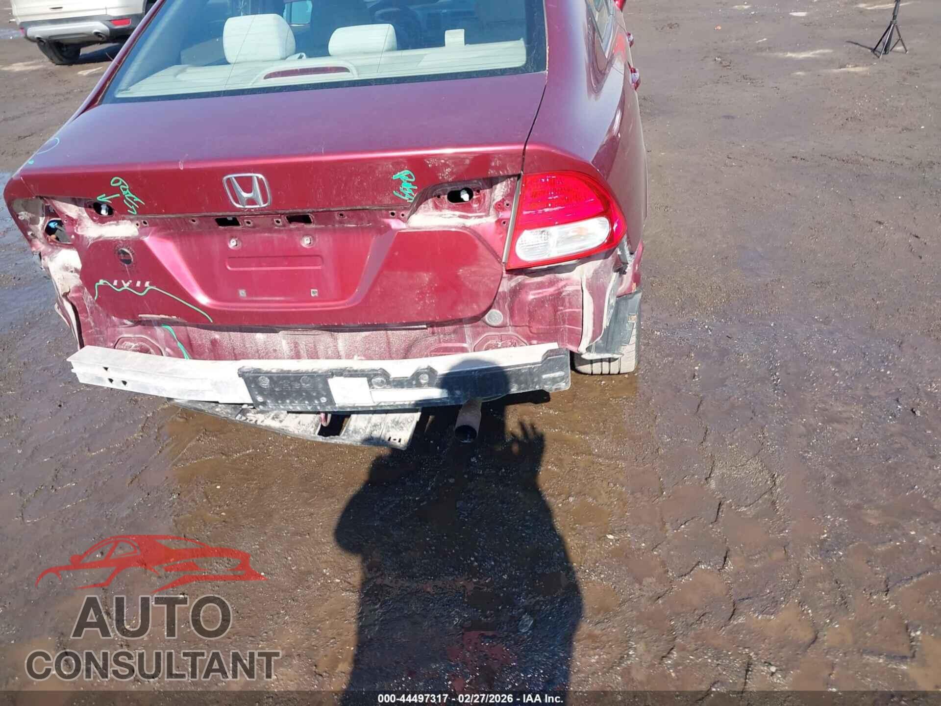 HONDA CIVIC 2009 - 19XFA16899E002425