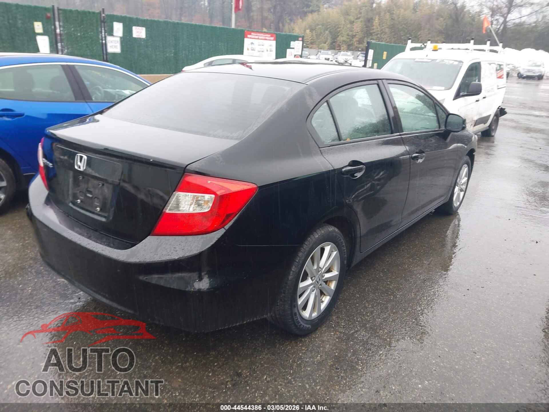 HONDA CIVIC 2012 - 19XFB2F88CE331188