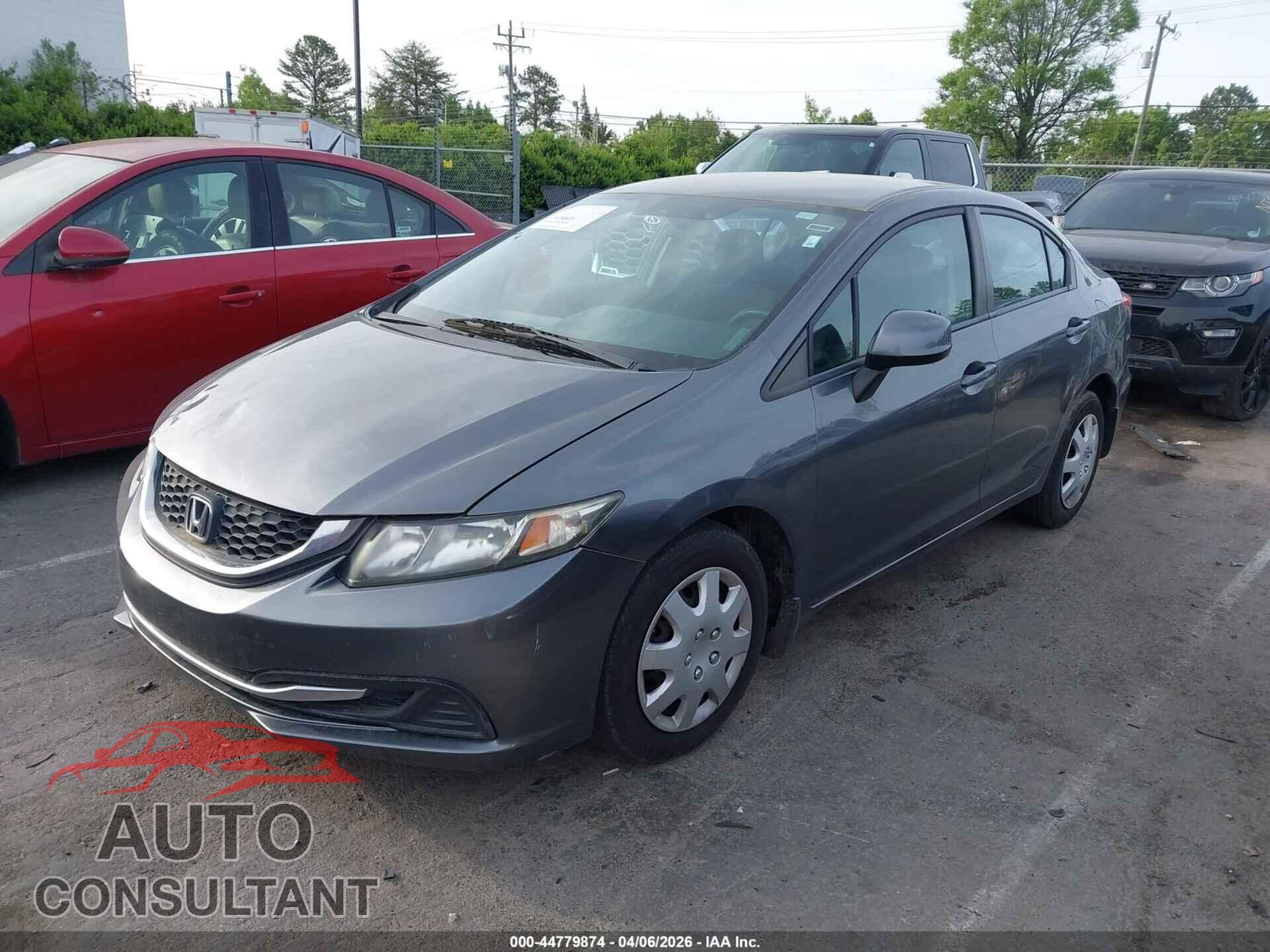 HONDA CIVIC 2013 - 19XFB2F52DE258424