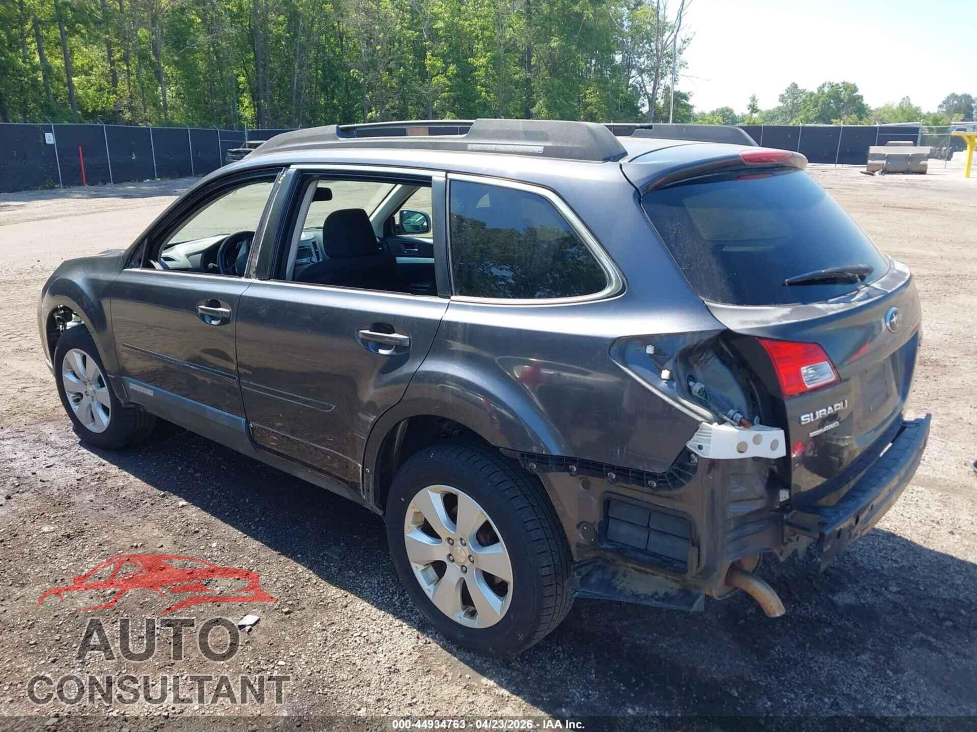 SUBARU OUTBACK 2012 - 4S4BRCCCXC3248986