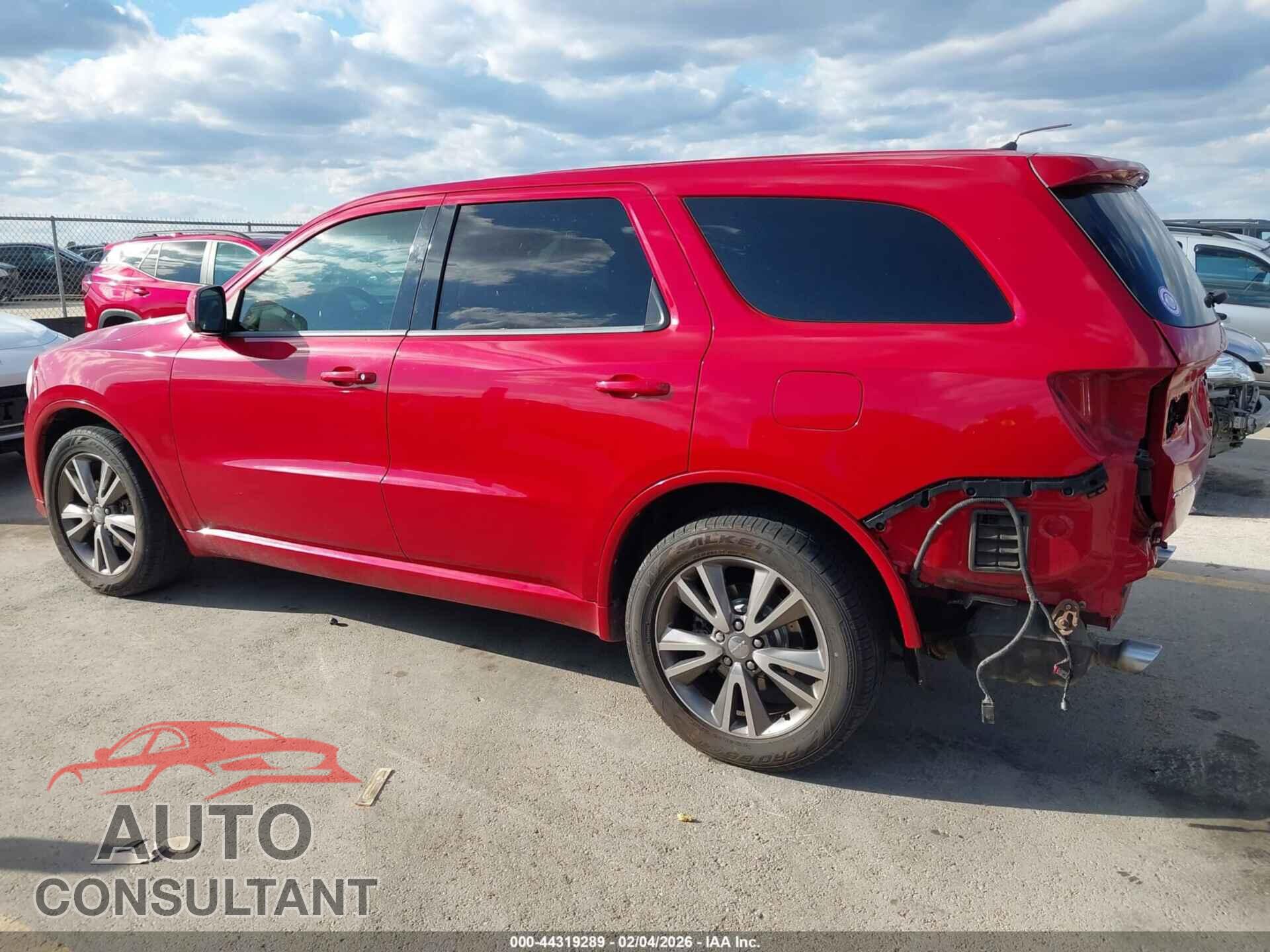 DODGE DURANGO 2013 - 1C4RDHAG0DC659819