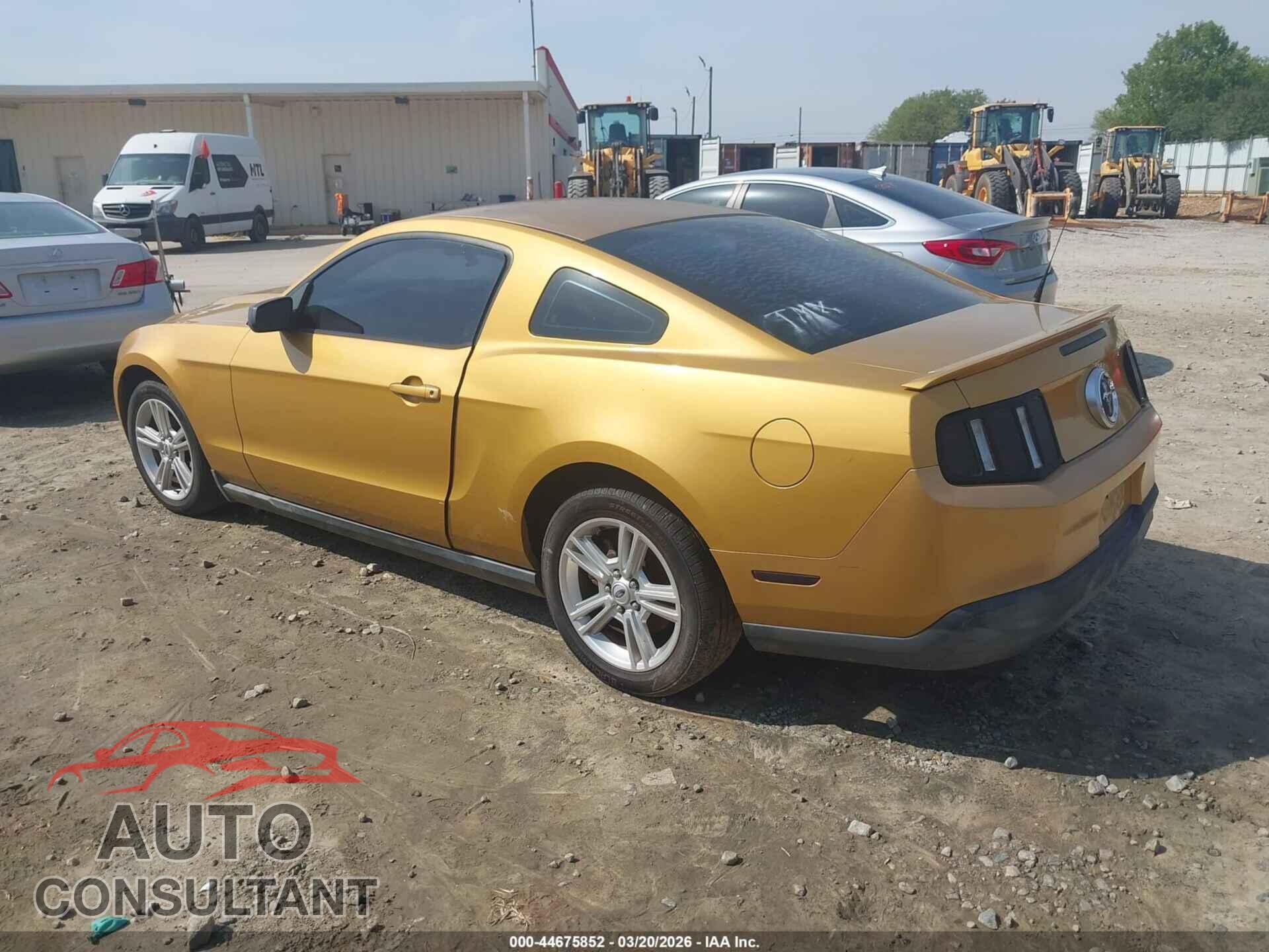 FORD MUSTANG 2010 - 1ZVBP8AN0A5173239