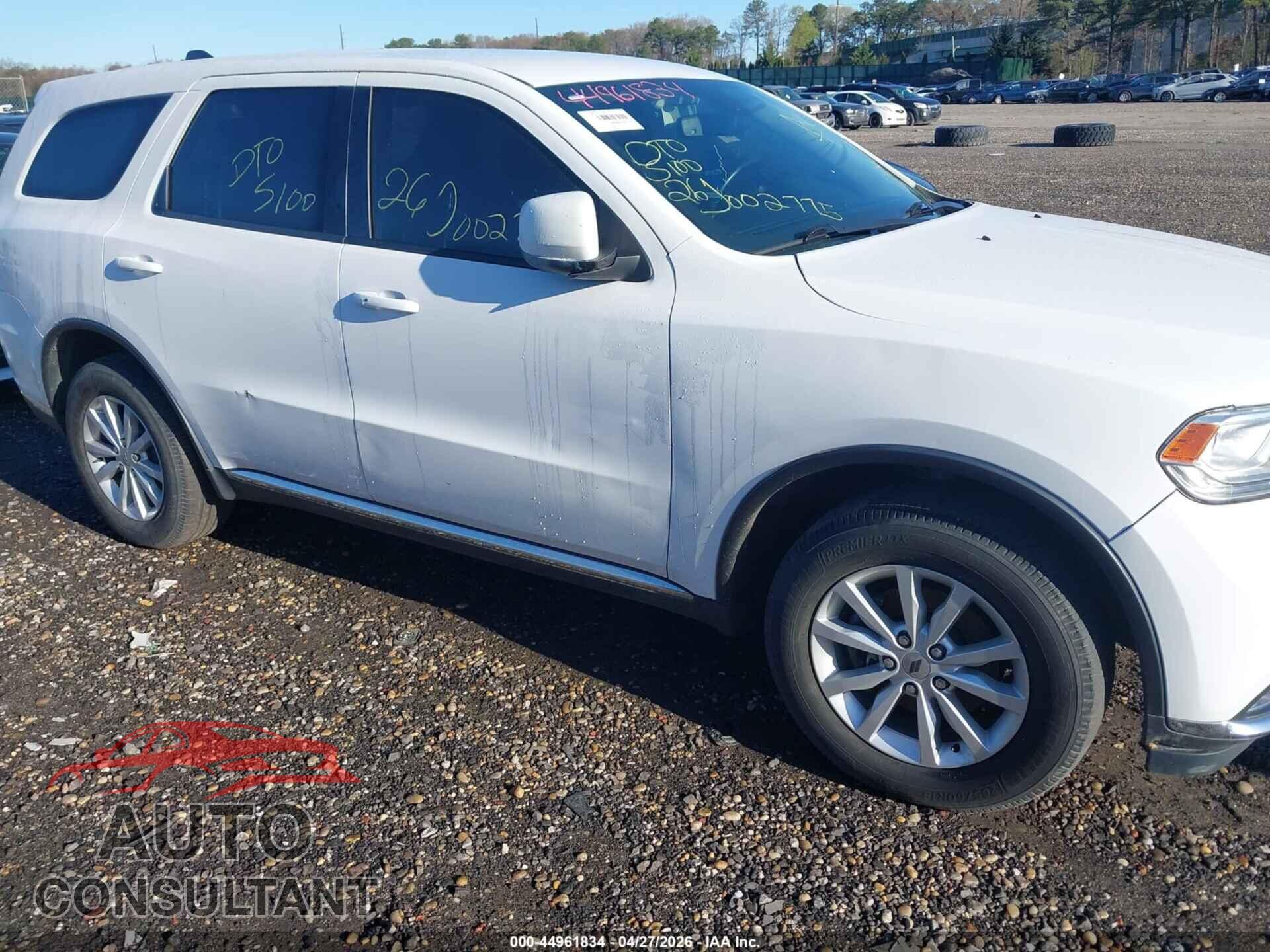 DODGE DURANGO 2020 - 1C4RDJAGXLC253780