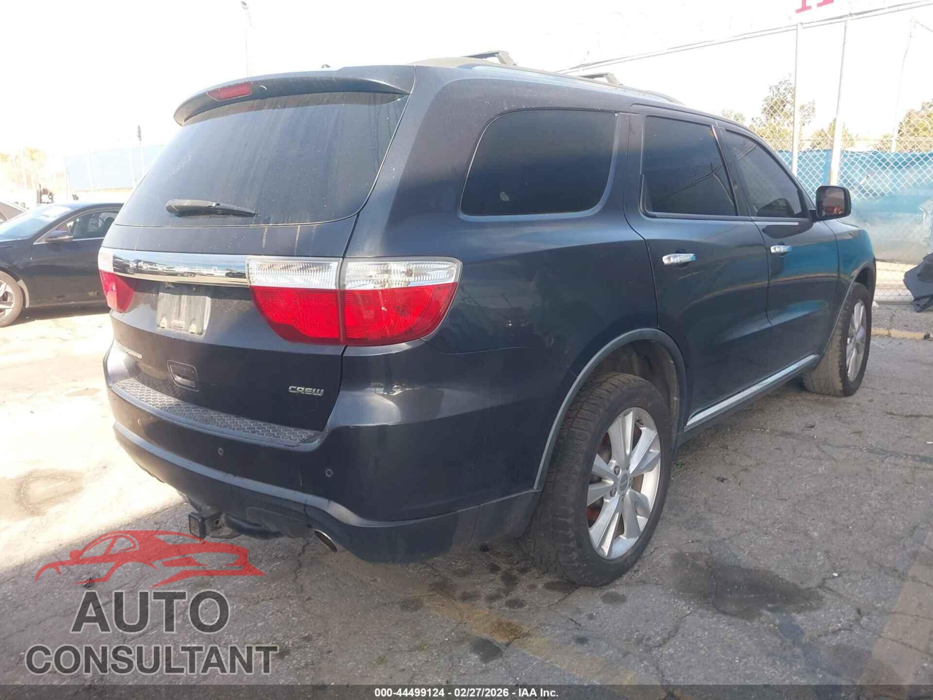 DODGE DURANGO 2013 - 1C4RDHDGXDC598071
