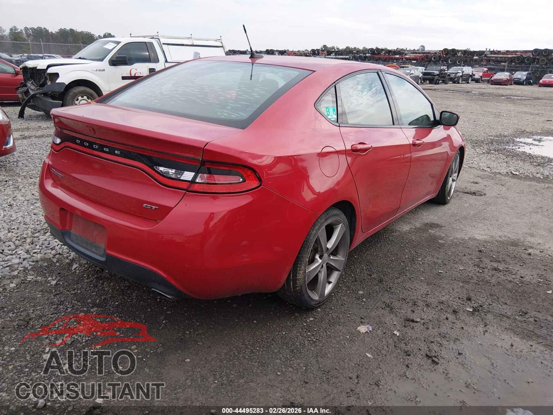 DODGE DART 2013 - 1C3CDFCB8DD340923