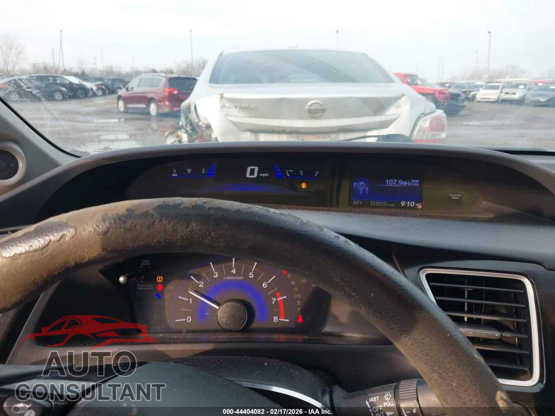 HONDA CIVIC 2013 - 2HGFB2F83DH547053