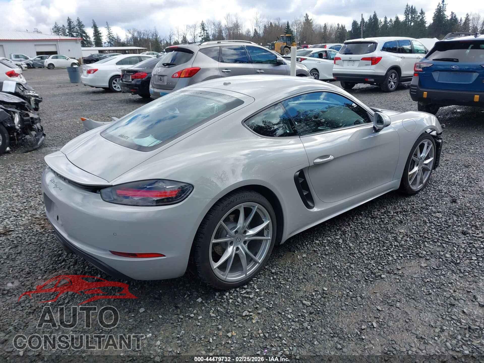 PORSCHE 718 CAYMAN 2018 - WP0AA2A80JS260325
