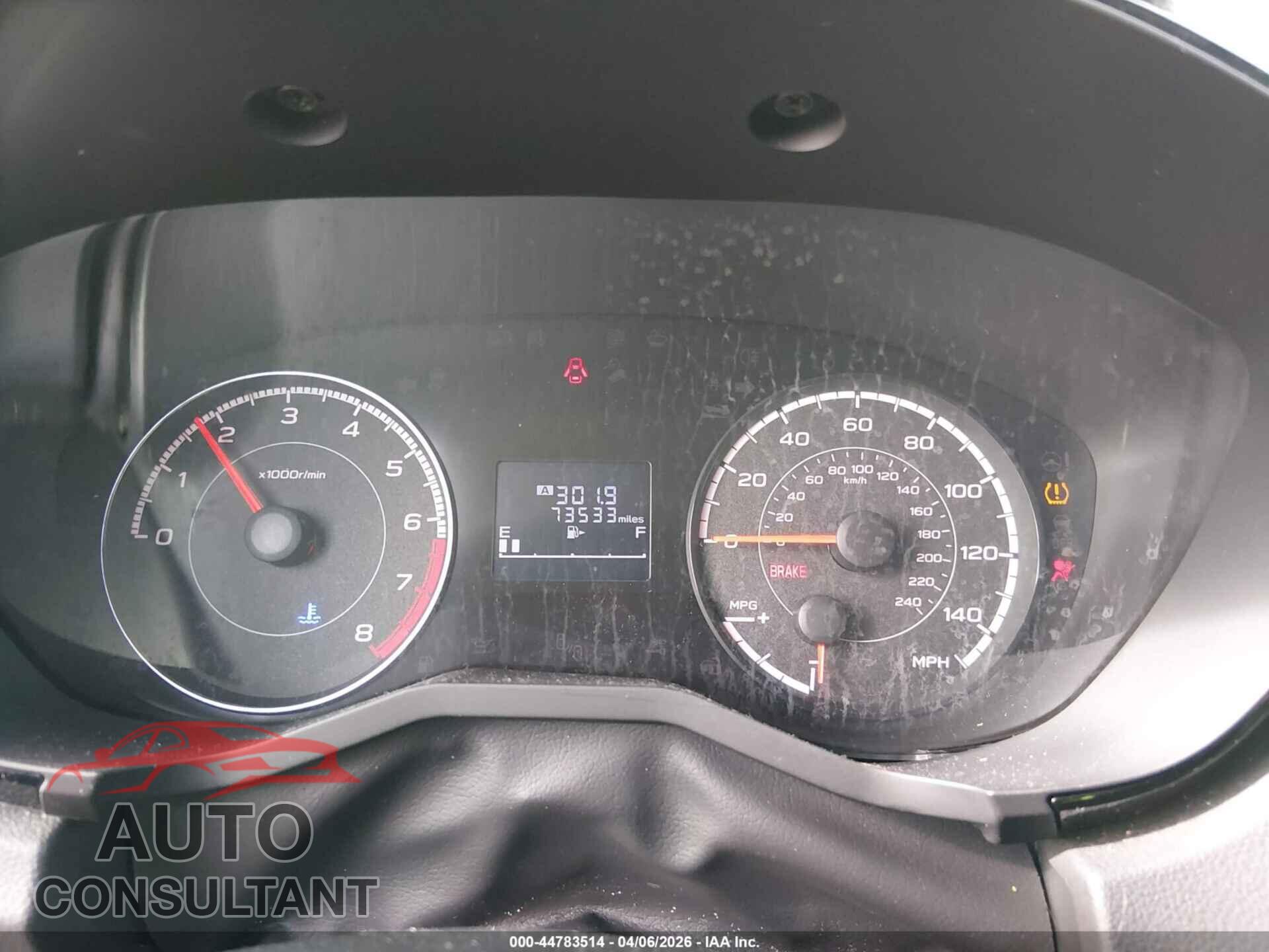 SUBARU IMPREZA 2017 - 4S3GTAA63H1754370