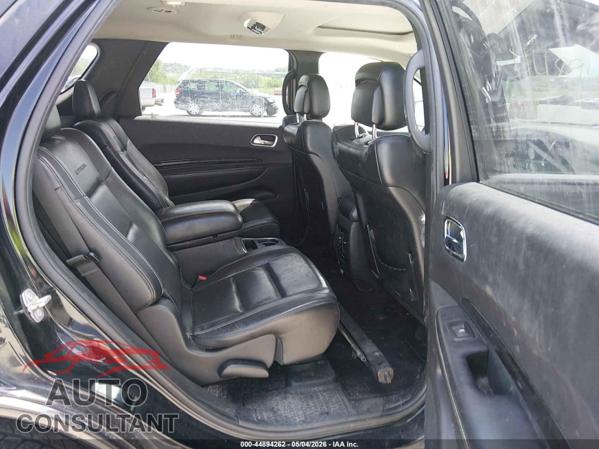 DODGE DURANGO 2017 - 1C4RDJEG6HC748754