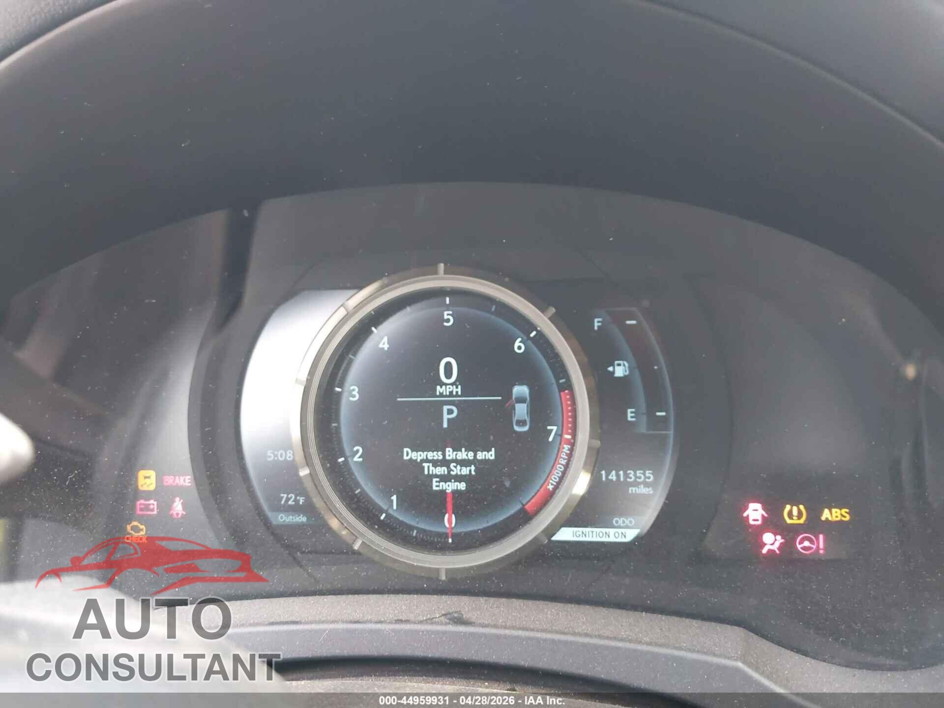 LEXUS IS 350 2017 - JTHCE1D24H5013329