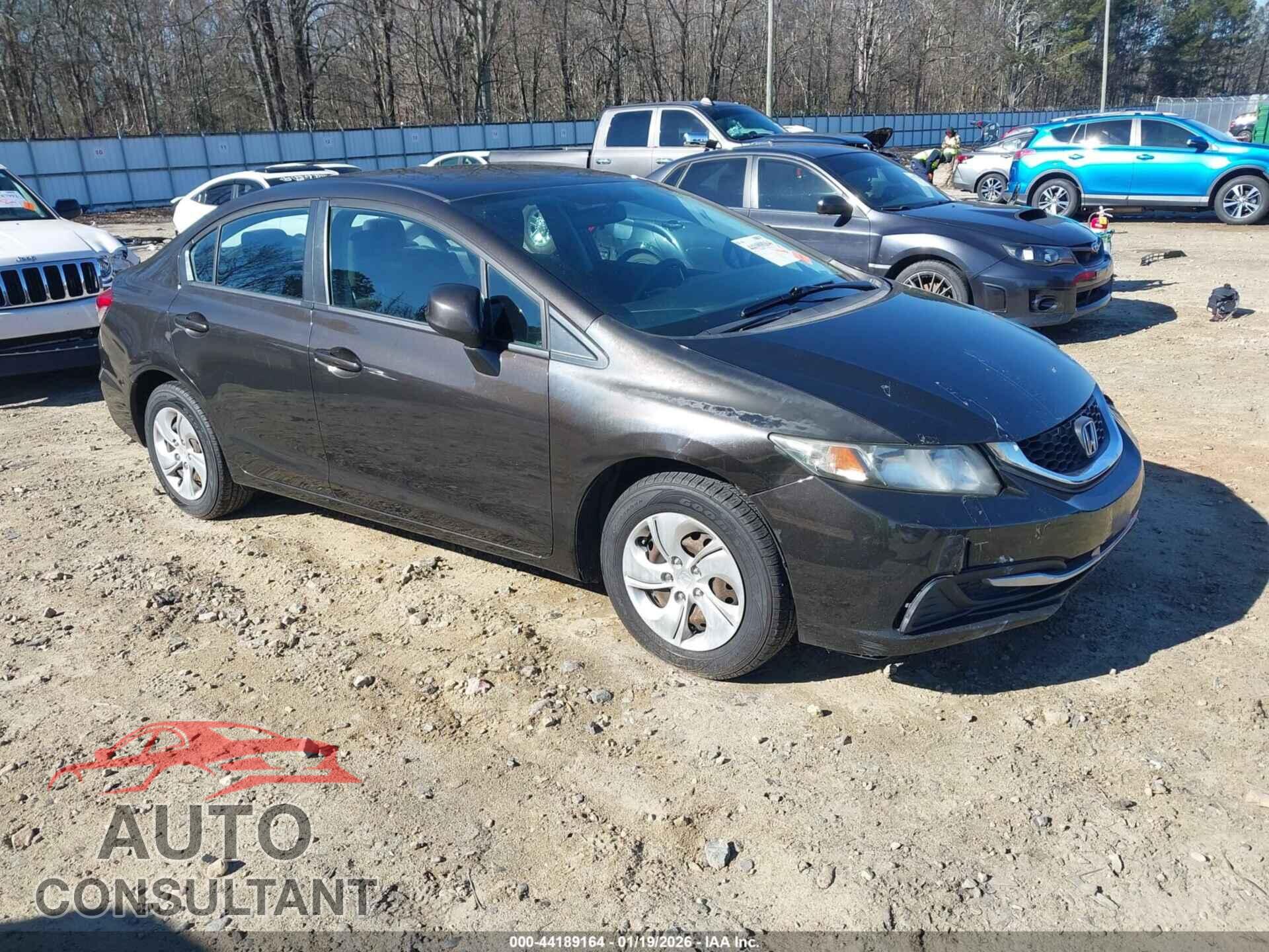 HONDA CIVIC 2013 - 19XFB2F5XDE063560