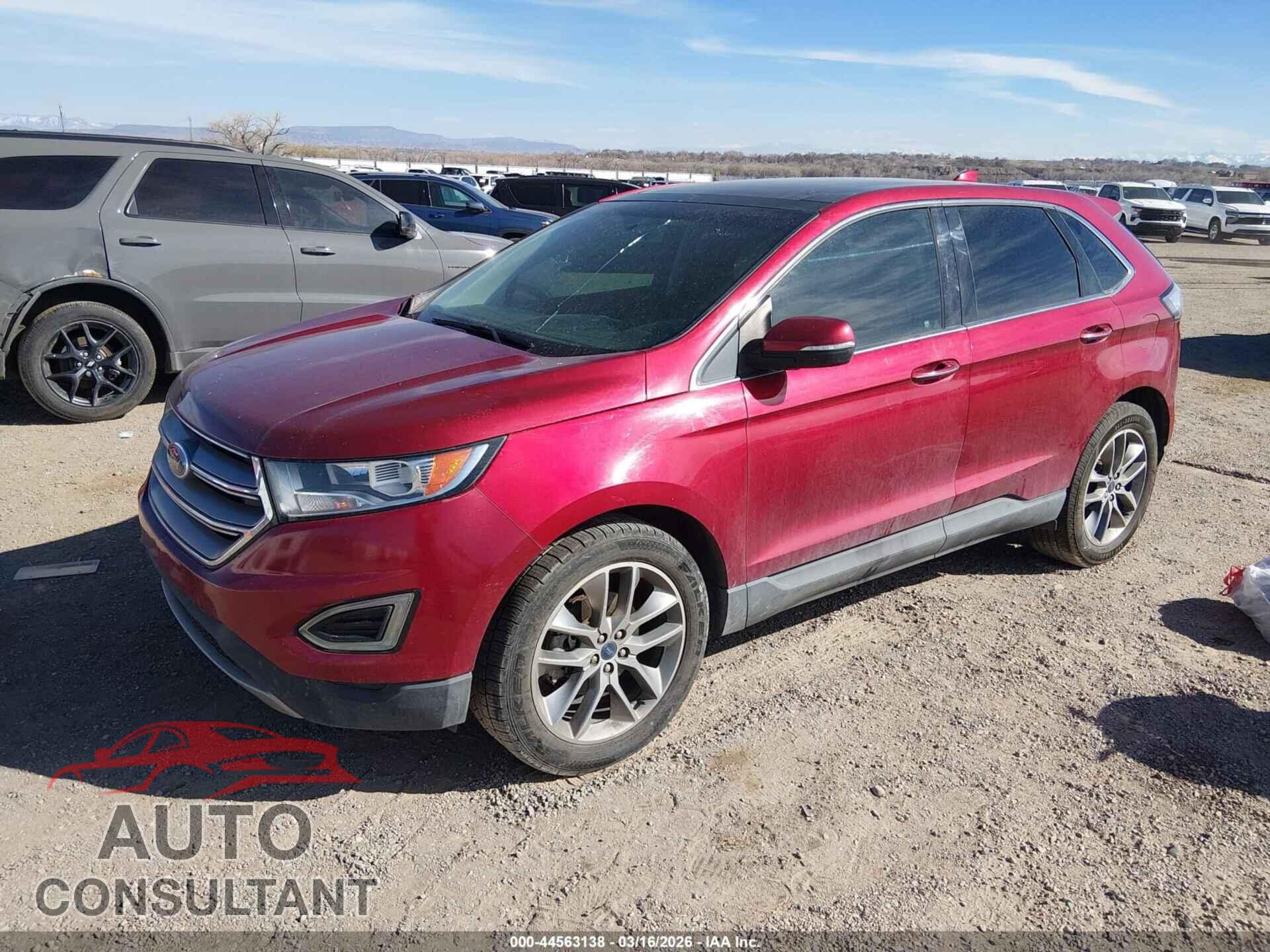 FORD EDGE 2015 - 2FMTK3K9XFBB54609