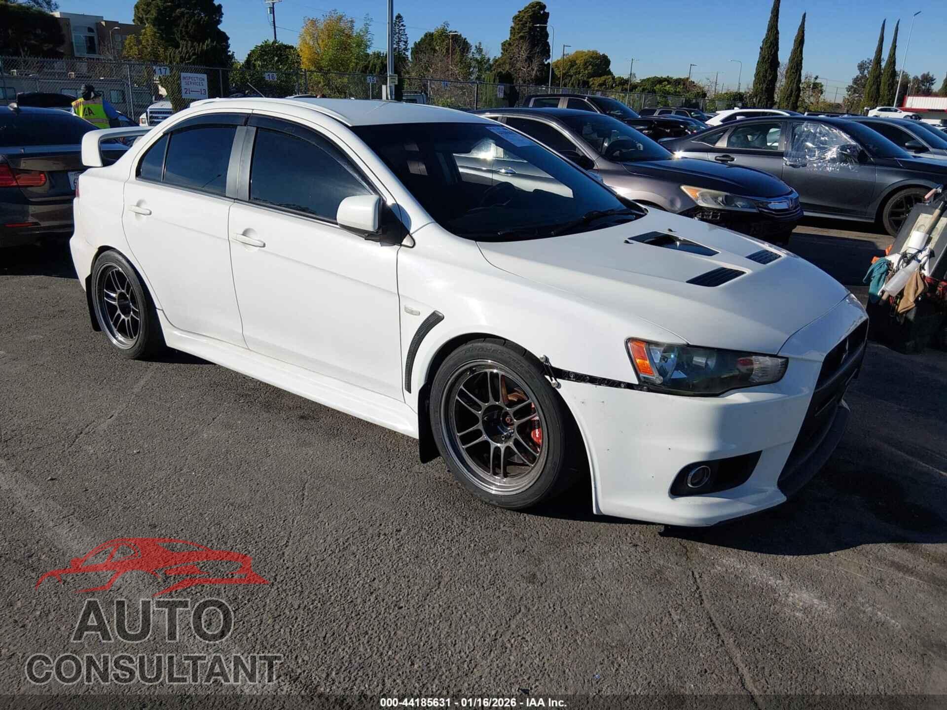MITSUBISHI LANCER EVOLUTION 2010 - JA32W8FV3AU033432