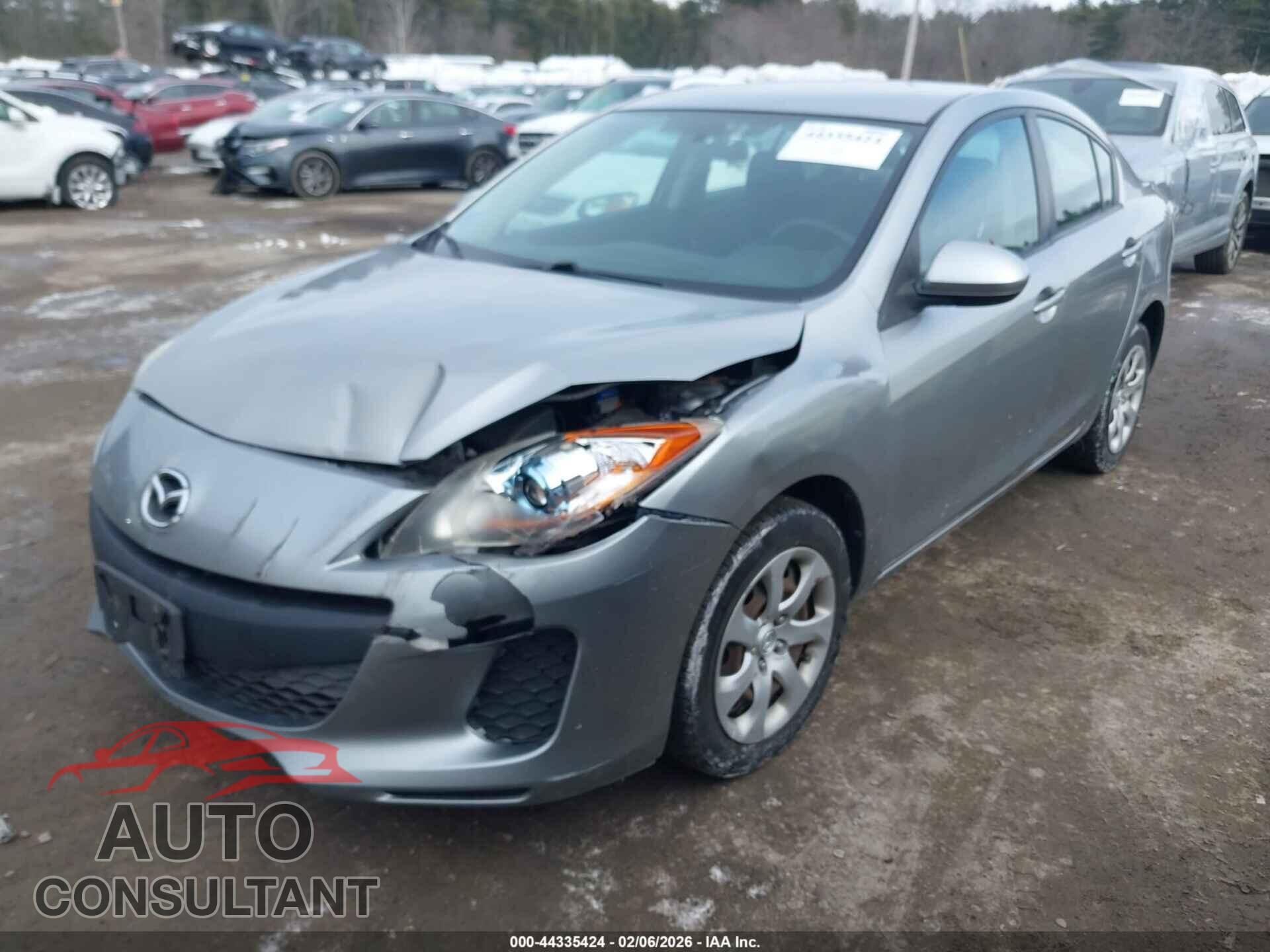 MAZDA MAZDA3 2013 - JM1BL1UP4D1852087
