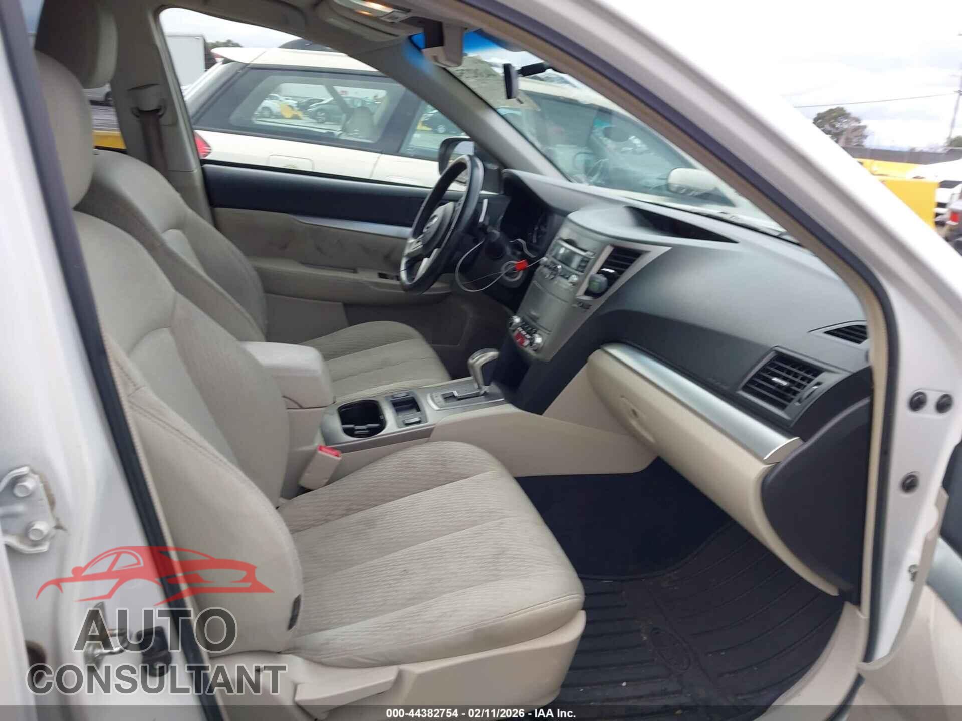 SUBARU OUTBACK 2010 - 4S4BRCCC8A3343785