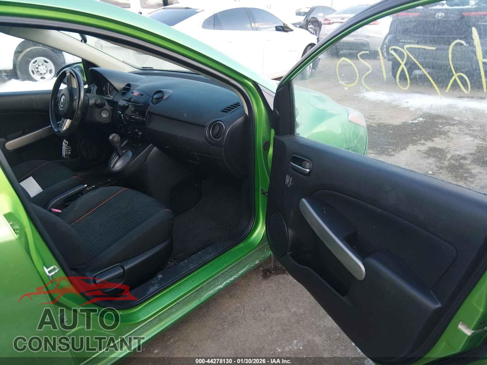 MAZDA MAZDA2 2011 - JM1DE1HY0B0102825