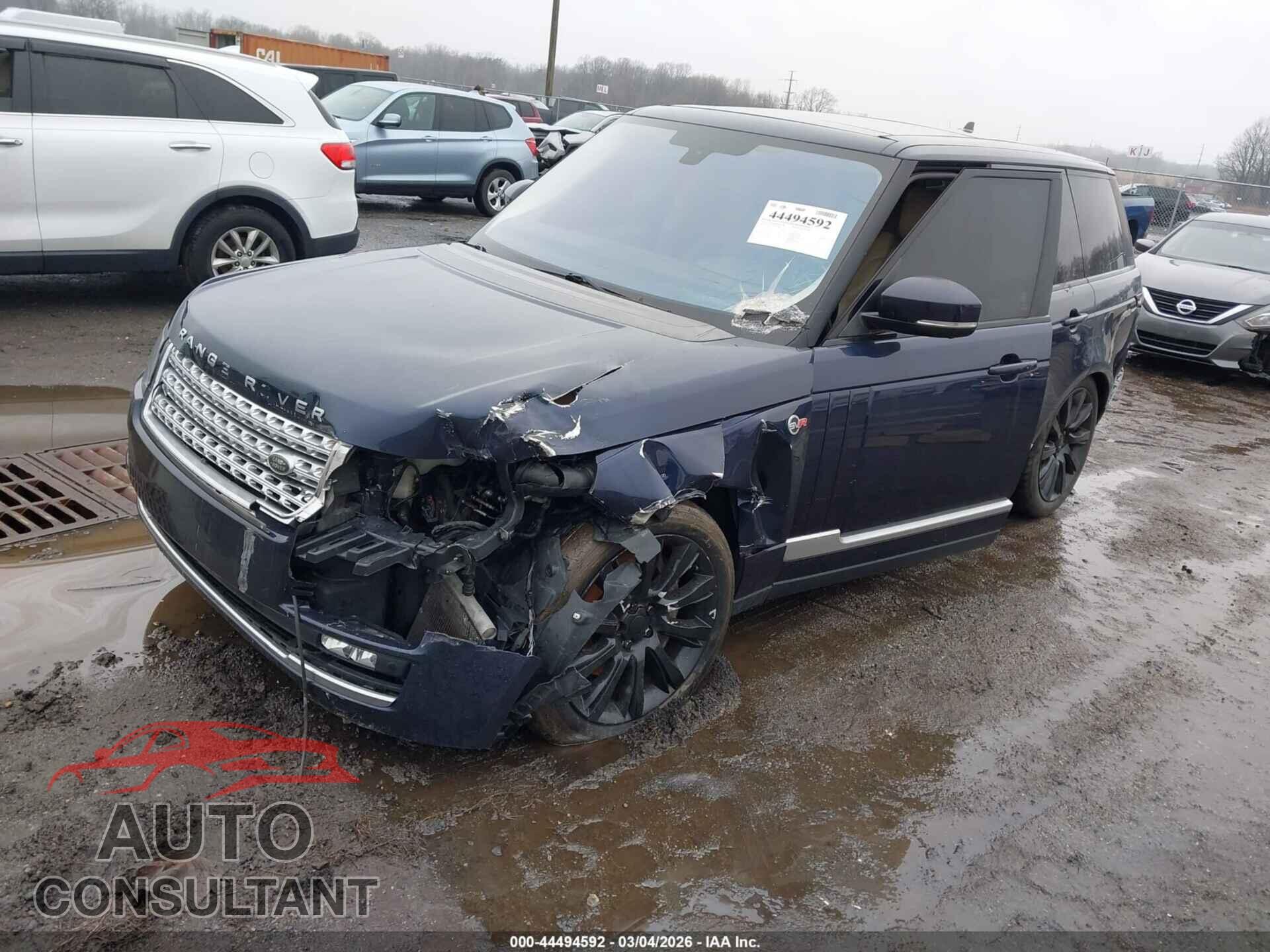 LAND ROVER RANGE ROVER 2016 - SALGS2EF2GA270863