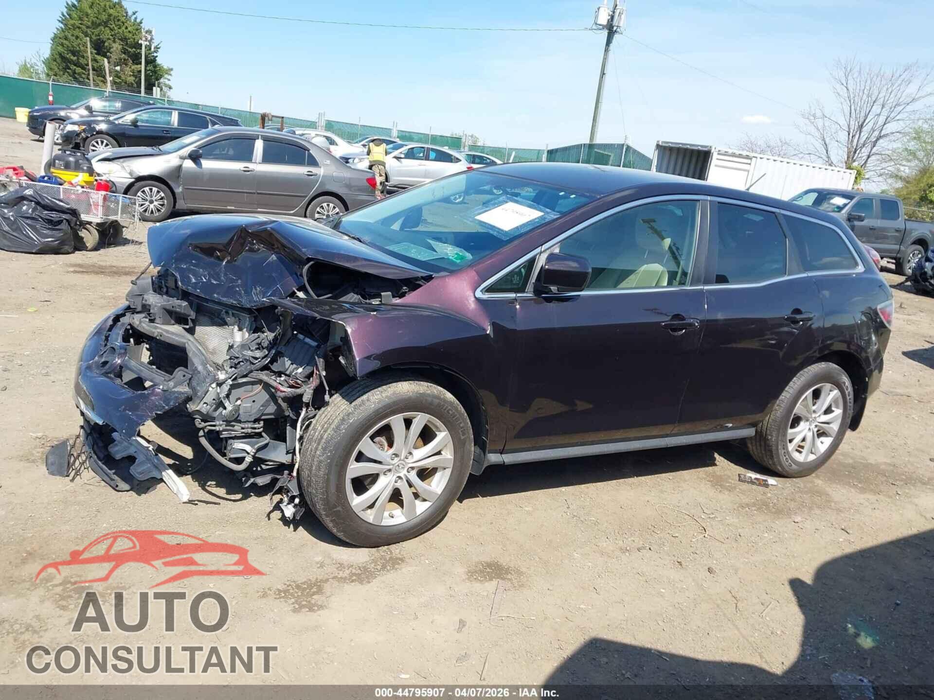 MAZDA CX-7 2011 - JM3ER4C33B0396217