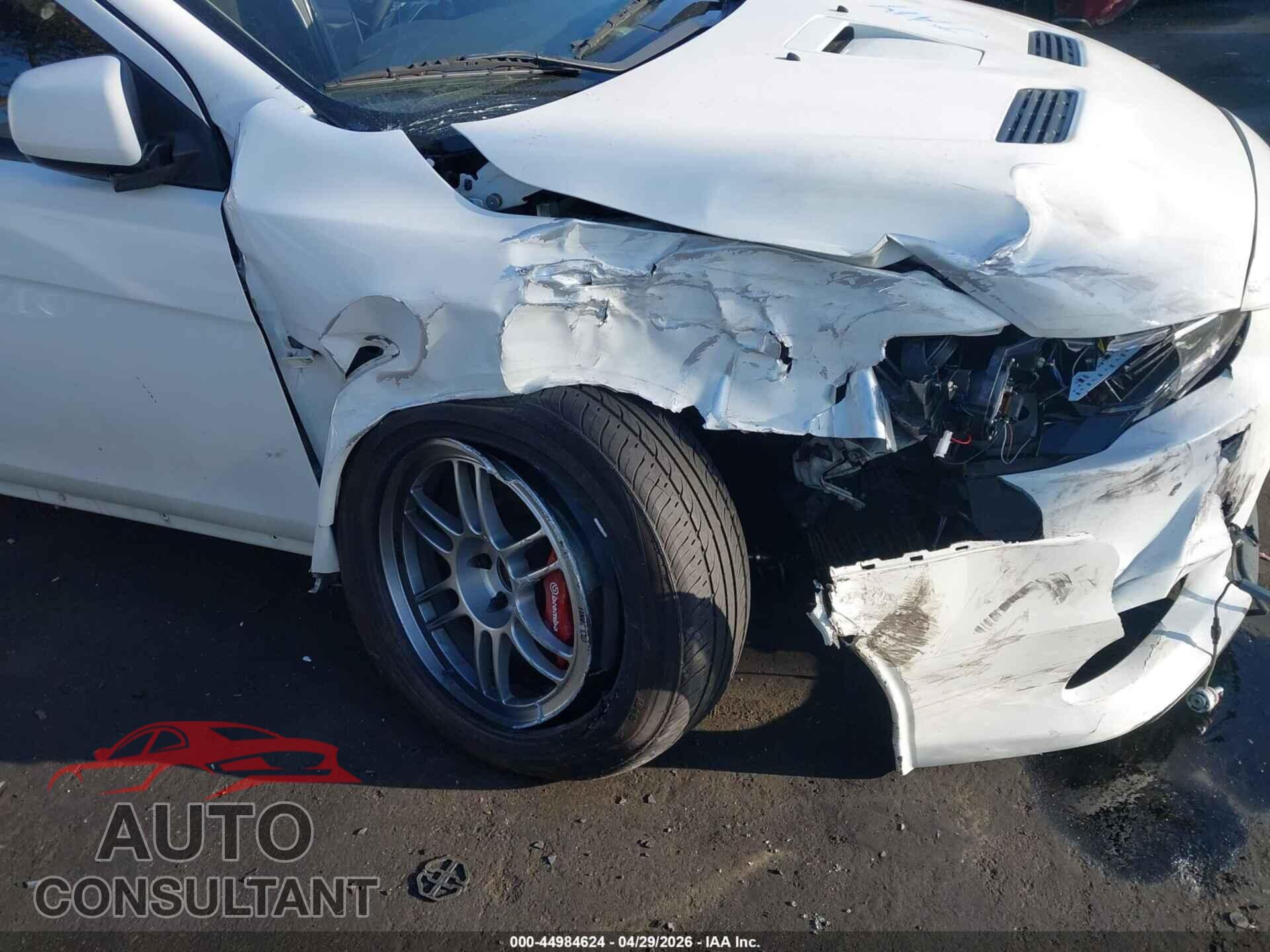MITSUBISHI LANCER EVOLUTION 2010 - JA32W8FV2AU024009