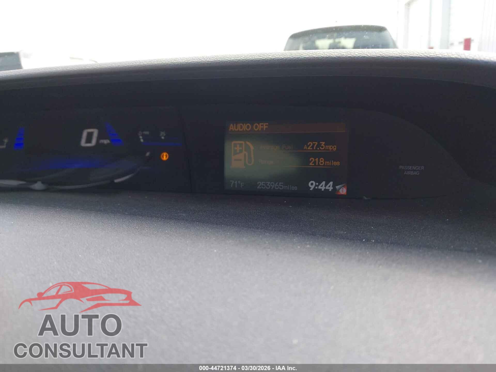 HONDA CIVIC 2013 - 19XFB2F80DE046003