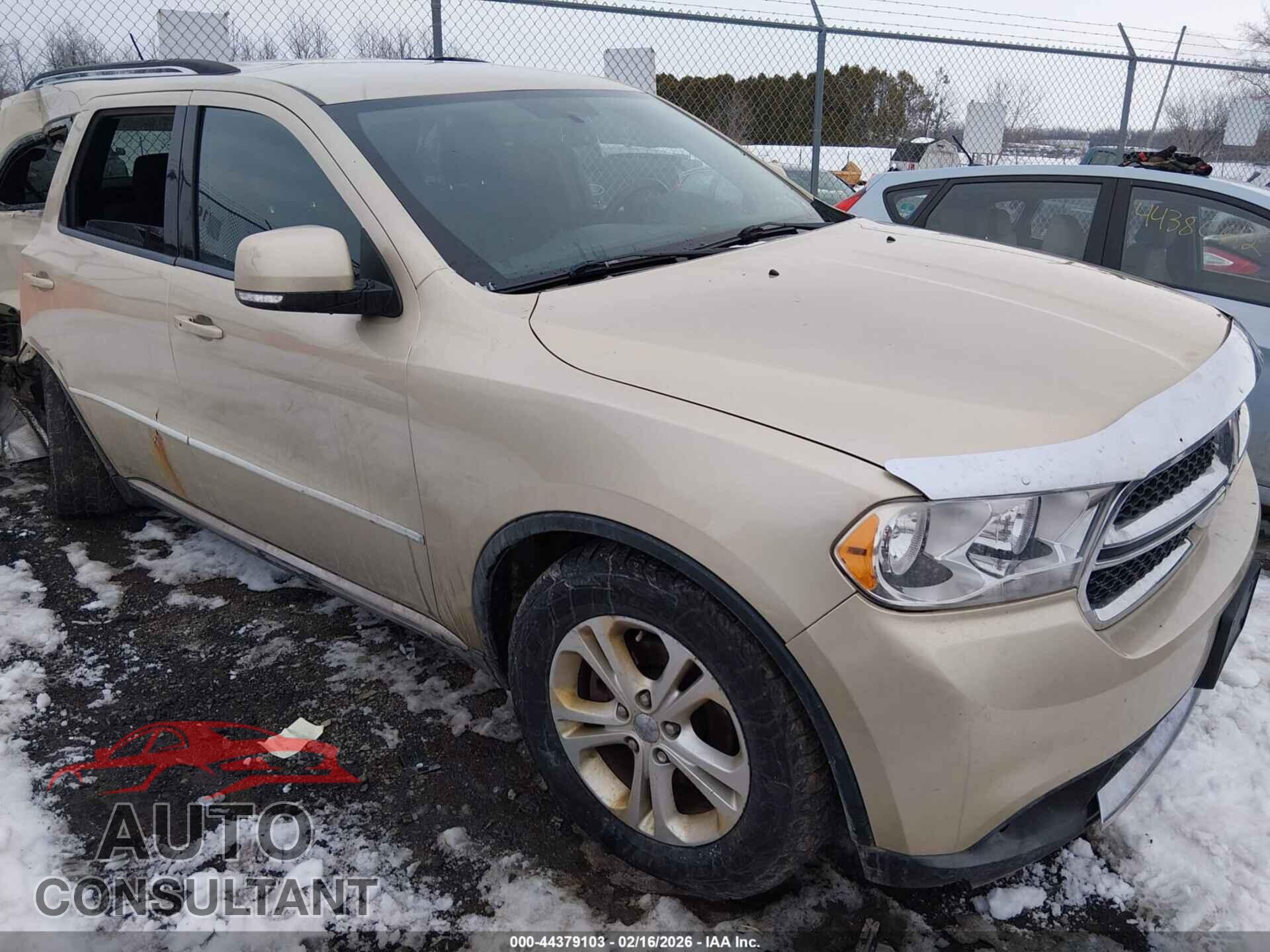 DODGE DURANGO 2012 - 1C4RDJDG9CC158011
