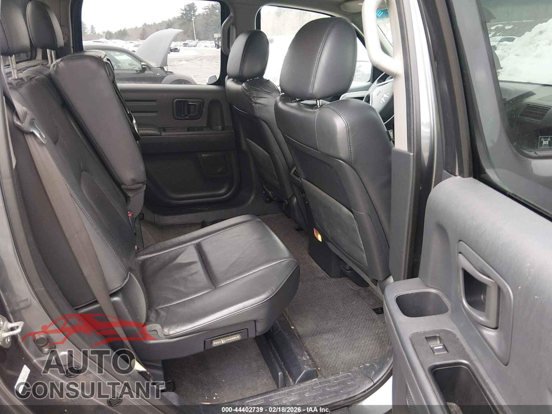 HONDA RIDGELINE 2011 - 5FPYK1F53BB451392