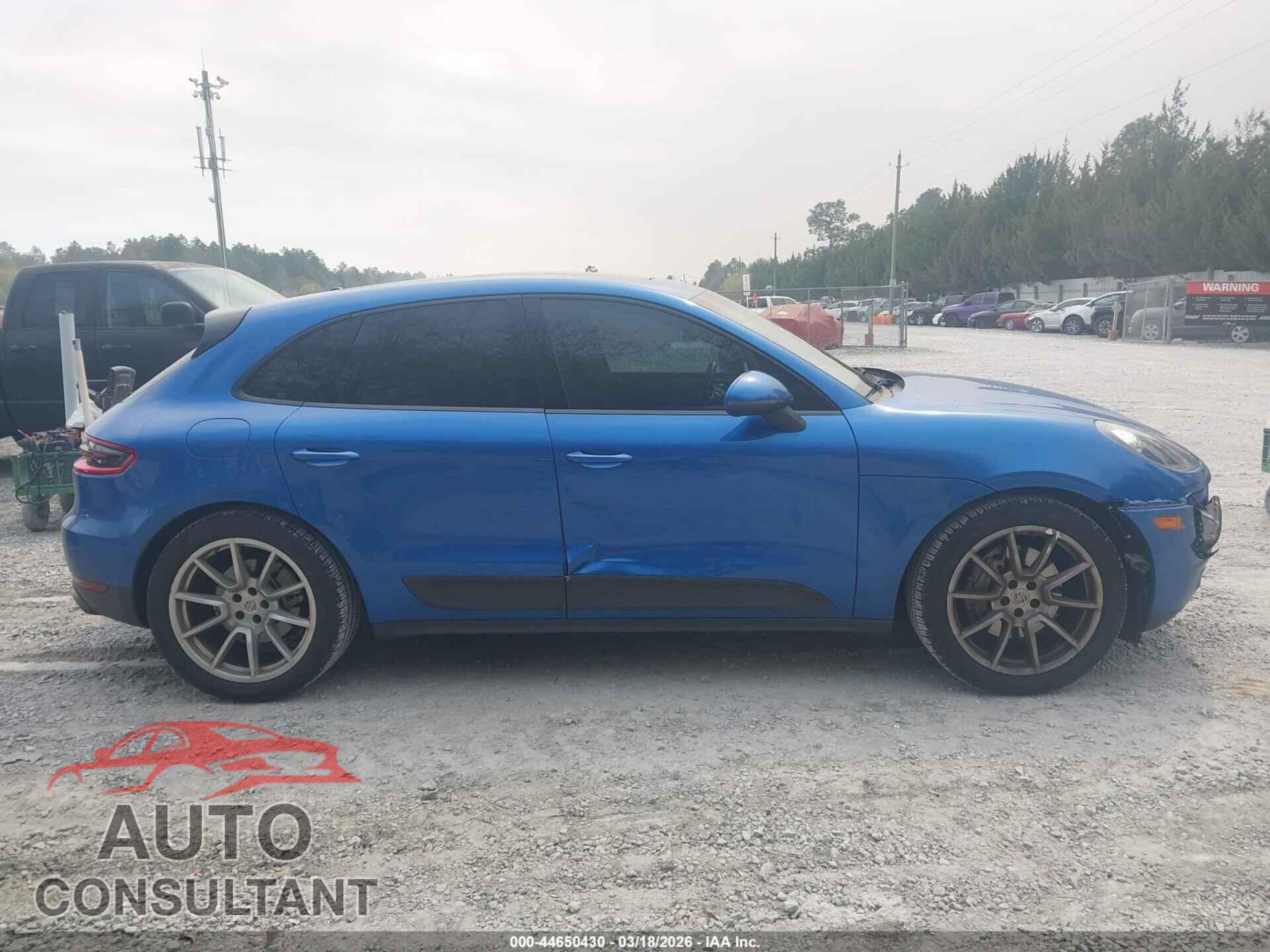 PORSCHE MACAN 2015 - WP1AB2A52FLB43476
