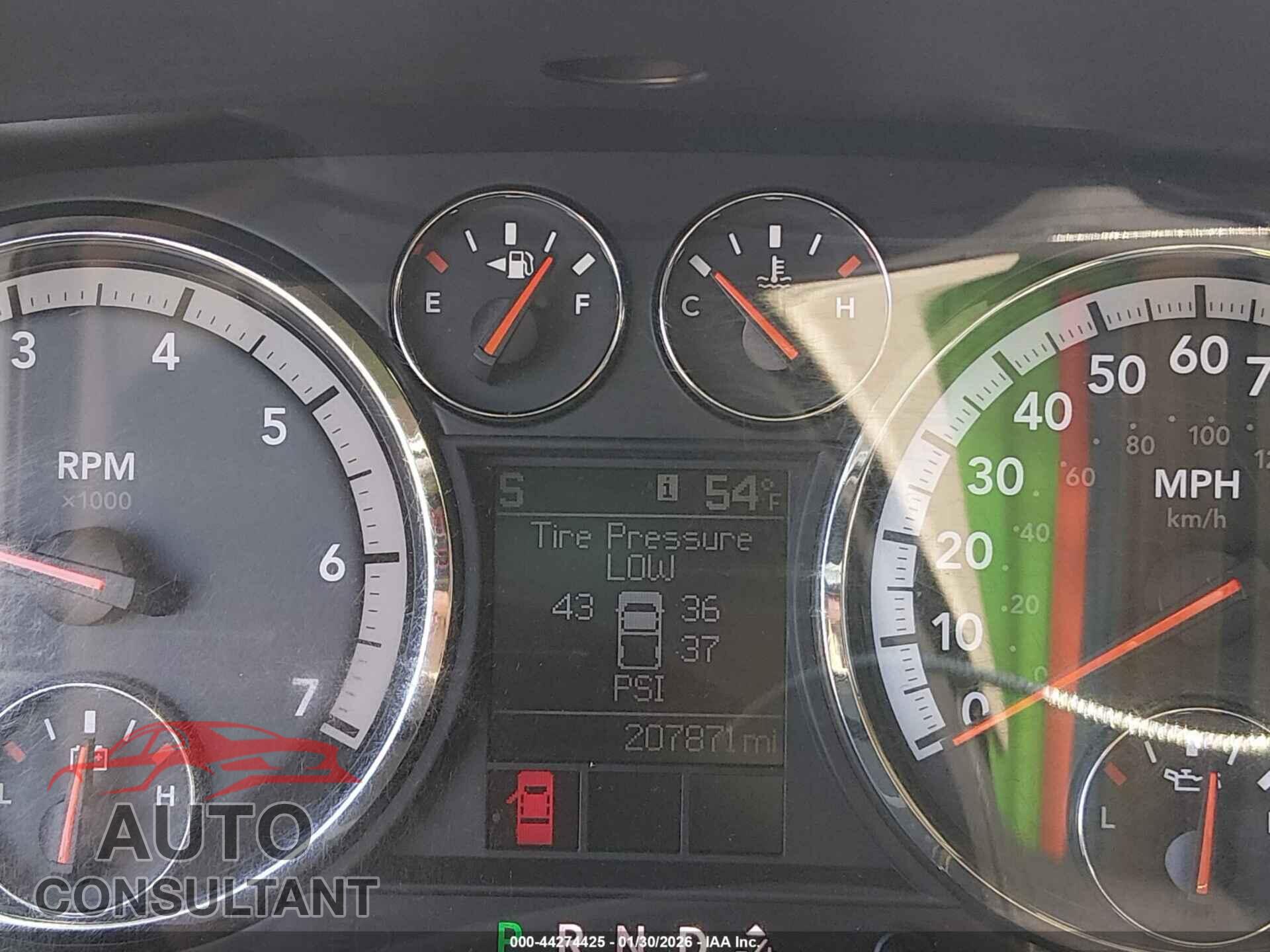 DODGE RAM 1500 2010 - 1D7RB1CP2AS104422