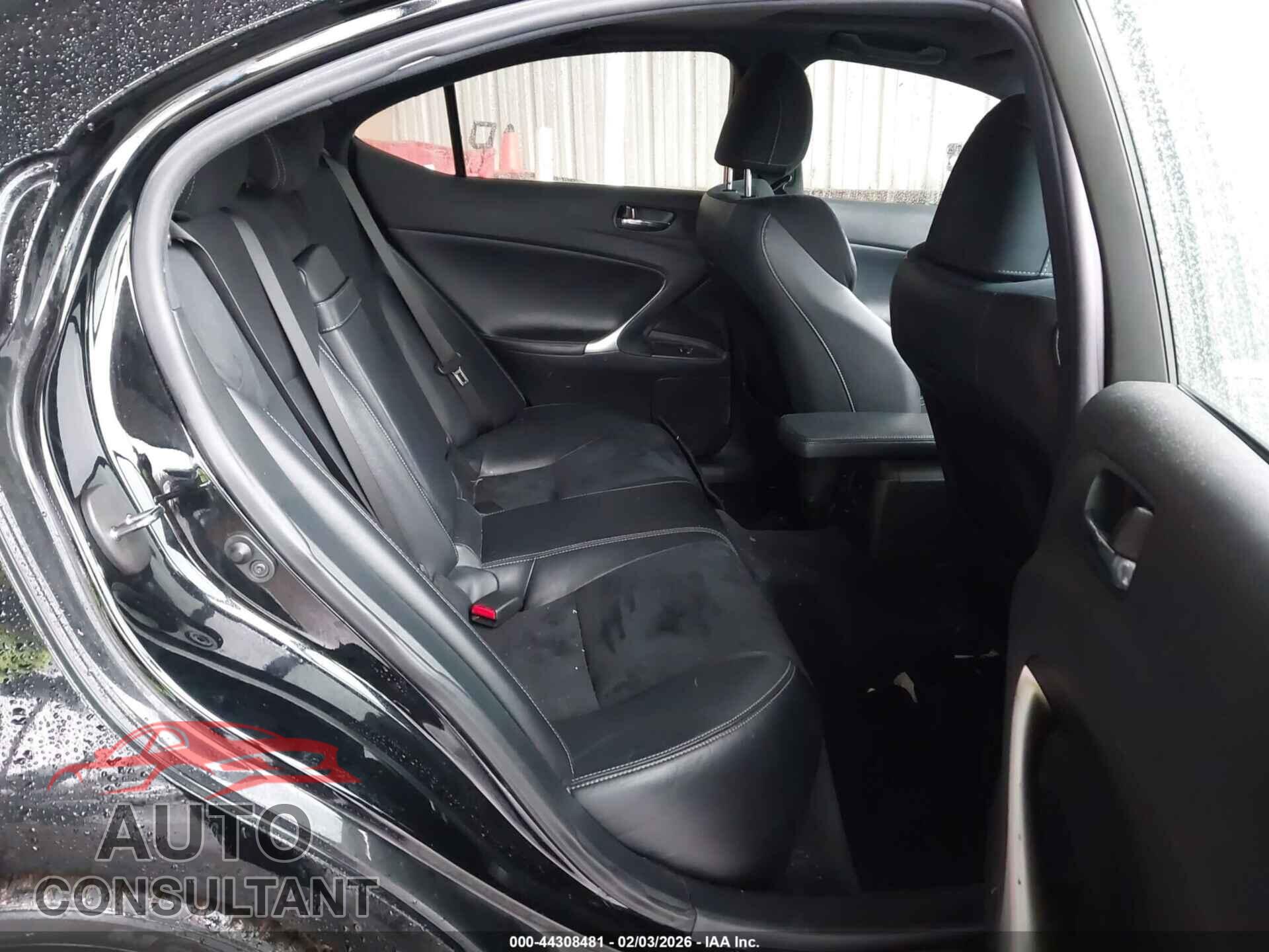 LEXUS IS 250 2012 - JTHBF5C26C5168765