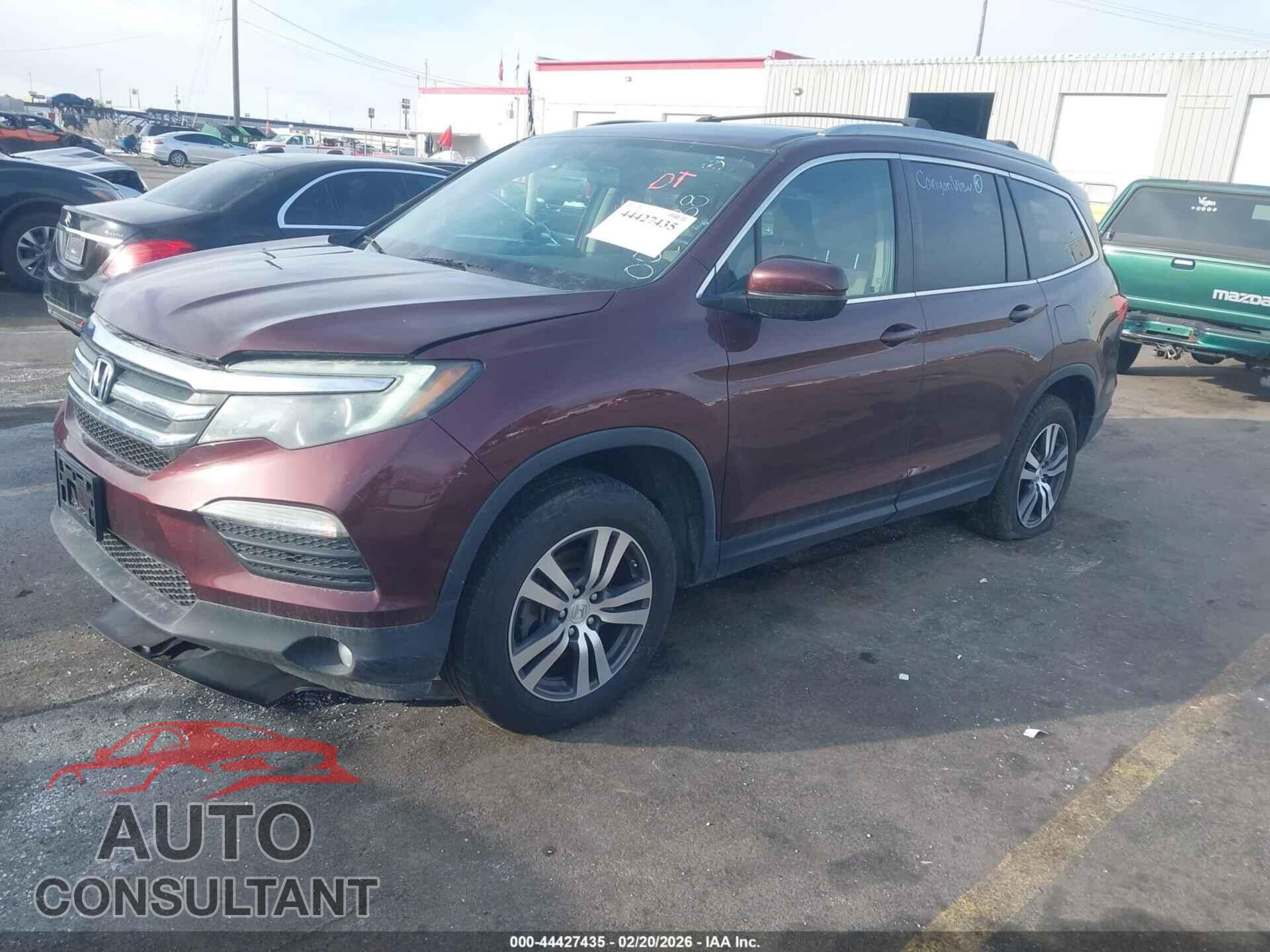 HONDA PILOT 2017 - 5FNYF6H35HB006733
