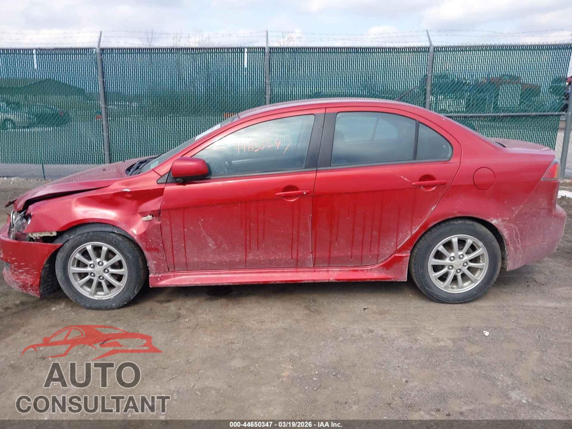 MITSUBISHI LANCER 2011 - JA32U2FU8BU045281