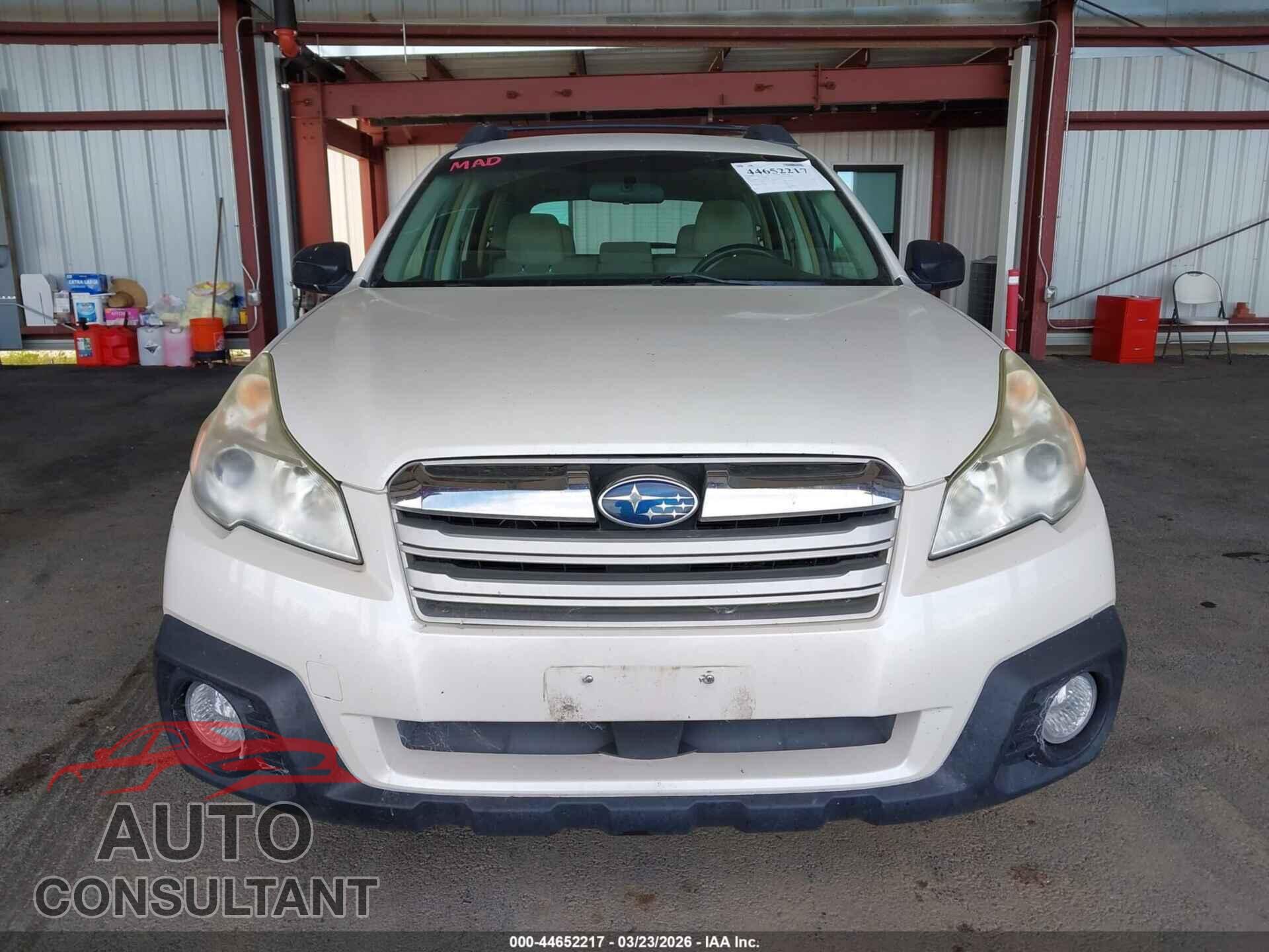 SUBARU OUTBACK 2014 - 4S4BRBAC4E3302900