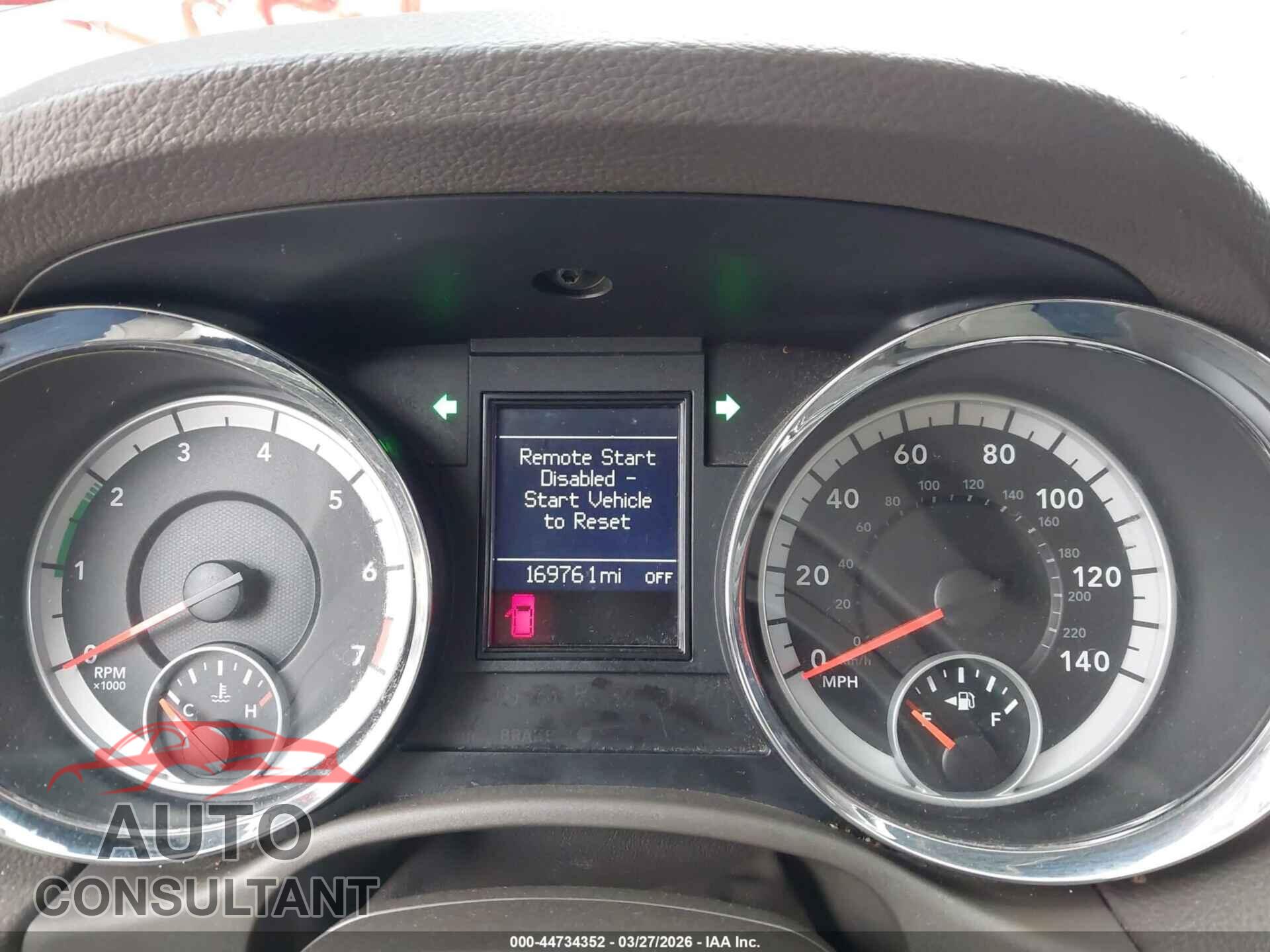 DODGE DURANGO 2012 - 1C4RDJDG8CC285932