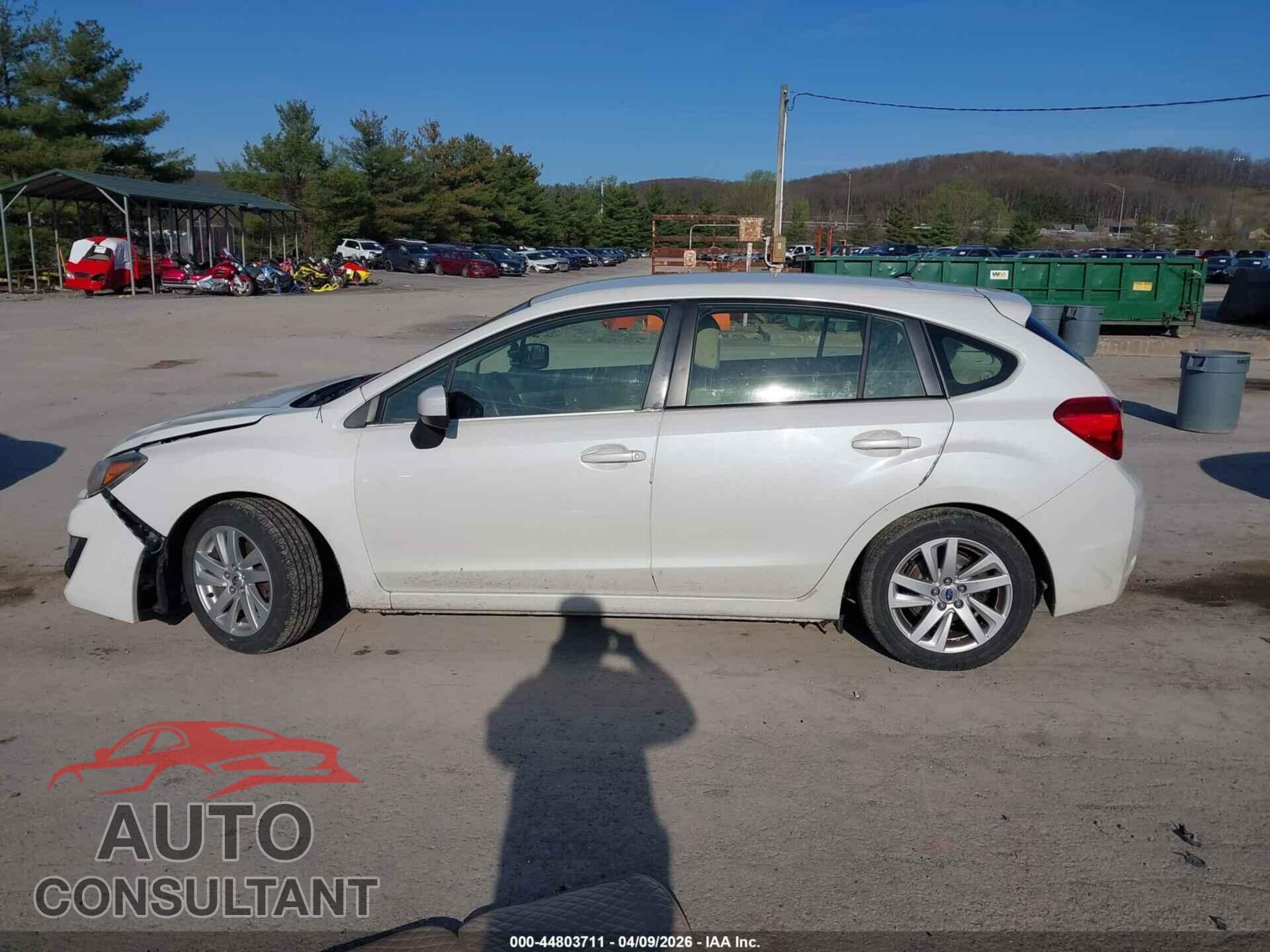 SUBARU IMPREZA 2015 - JF1GPAC63FH257234