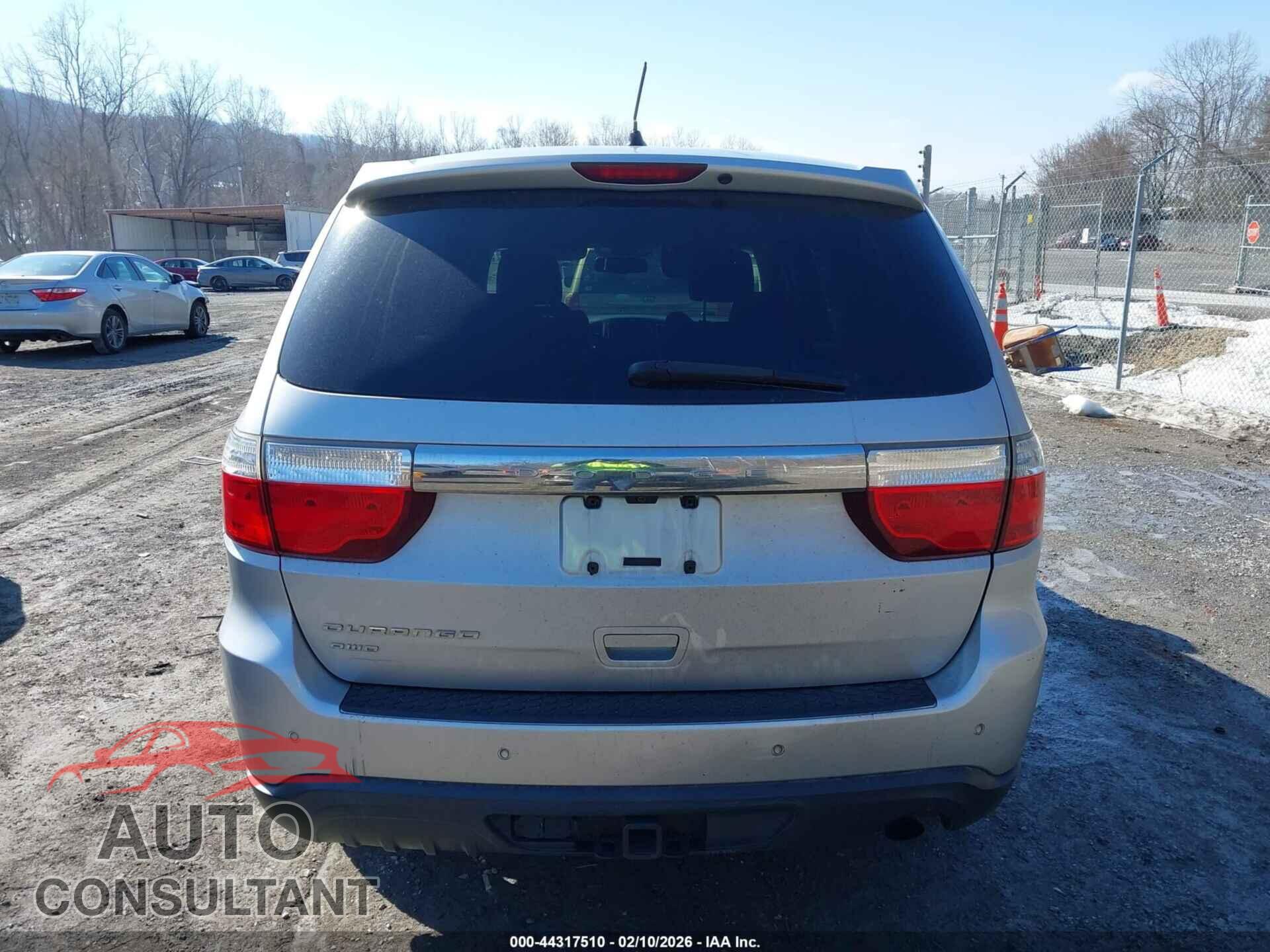 DODGE DURANGO 2011 - 1D4RE2GG9BC628490