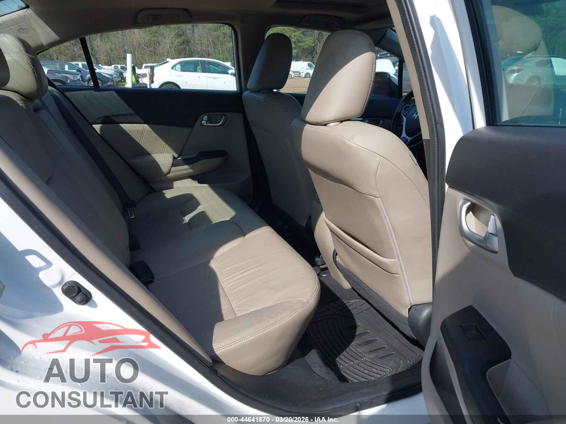 HONDA CIVIC 2013 - 19XFB2F9XDE007802