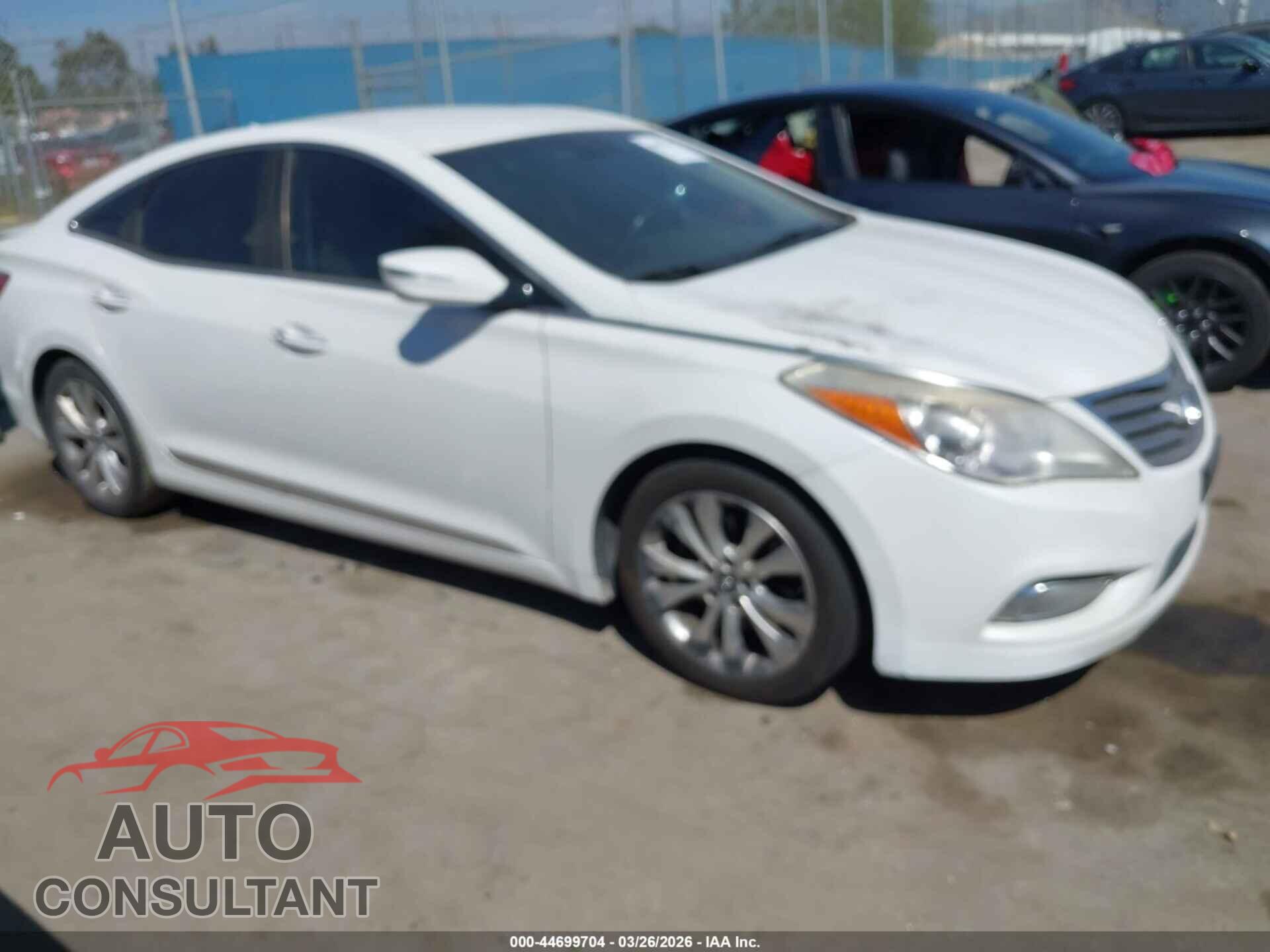 HYUNDAI AZERA 2013 - KMHFG4JG6DA249357