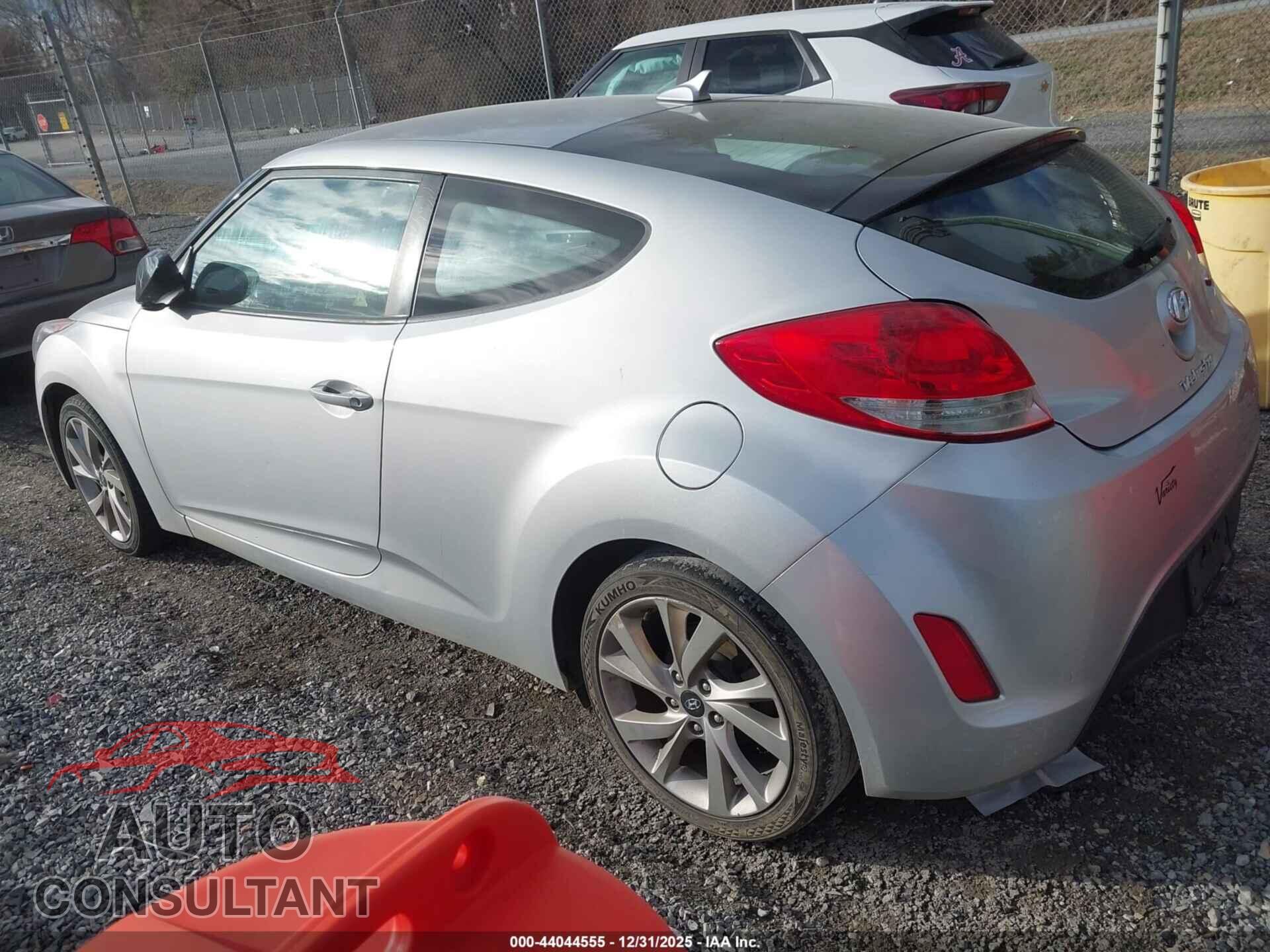 HYUNDAI VELOSTER 2017 - KMHTC6AD2HU307906