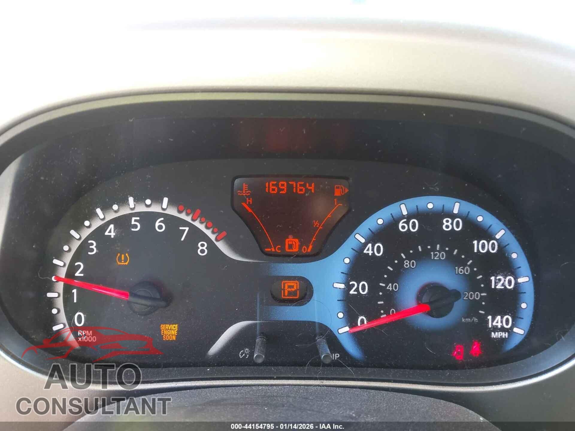 NISSAN CUBE 2011 - JN8AZ2KR7BT201482