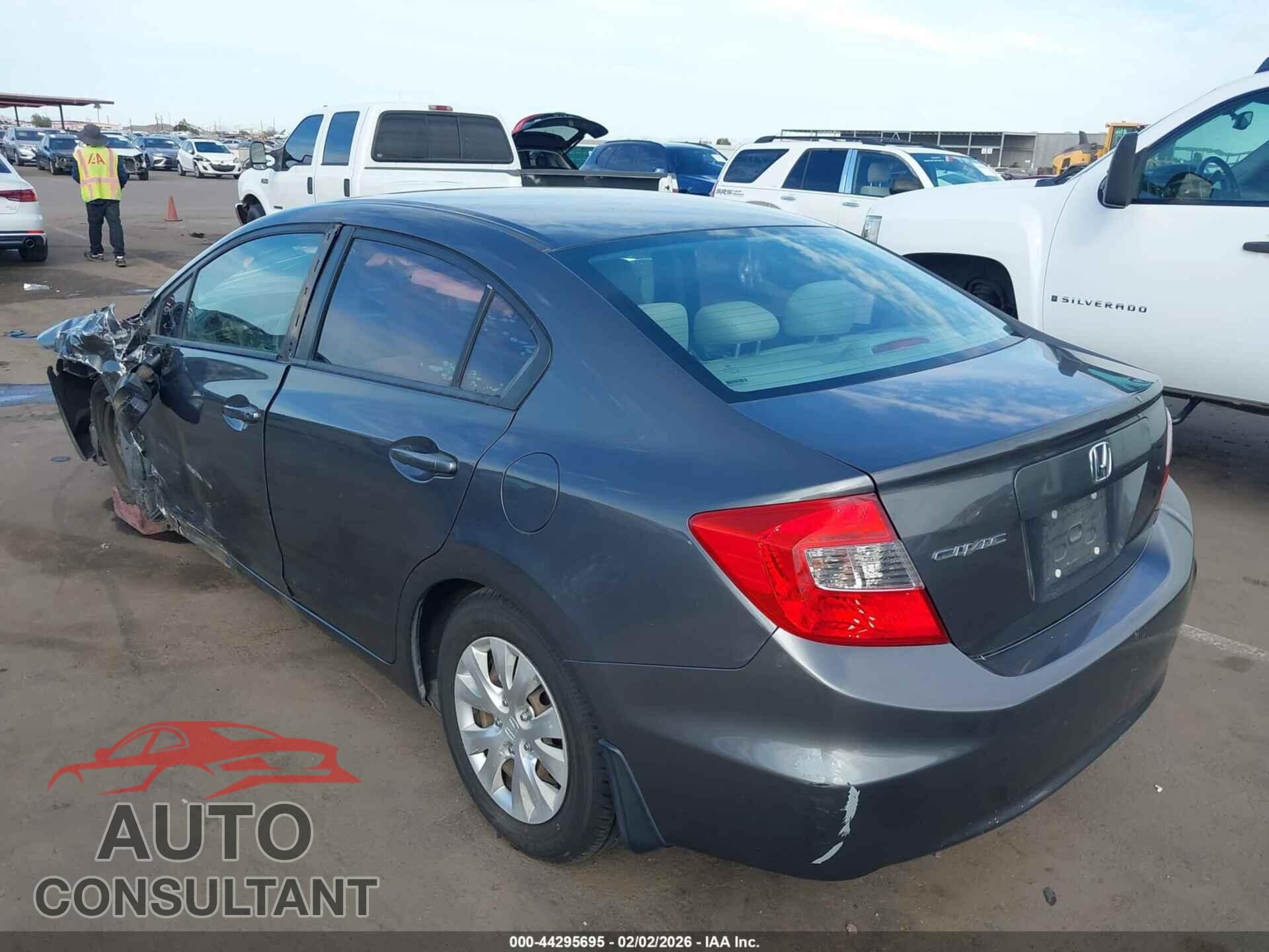 HONDA CIVIC 2012 - 2HGFB2F50CH584856