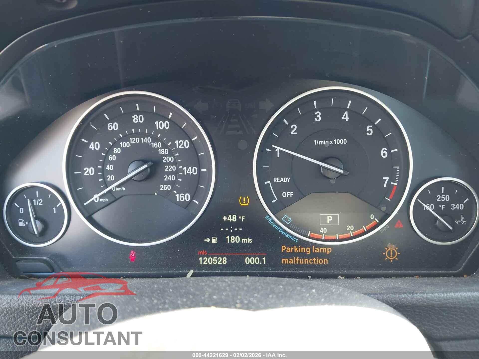 BMW 328I 2013 - WBA3A5G58DNP27109