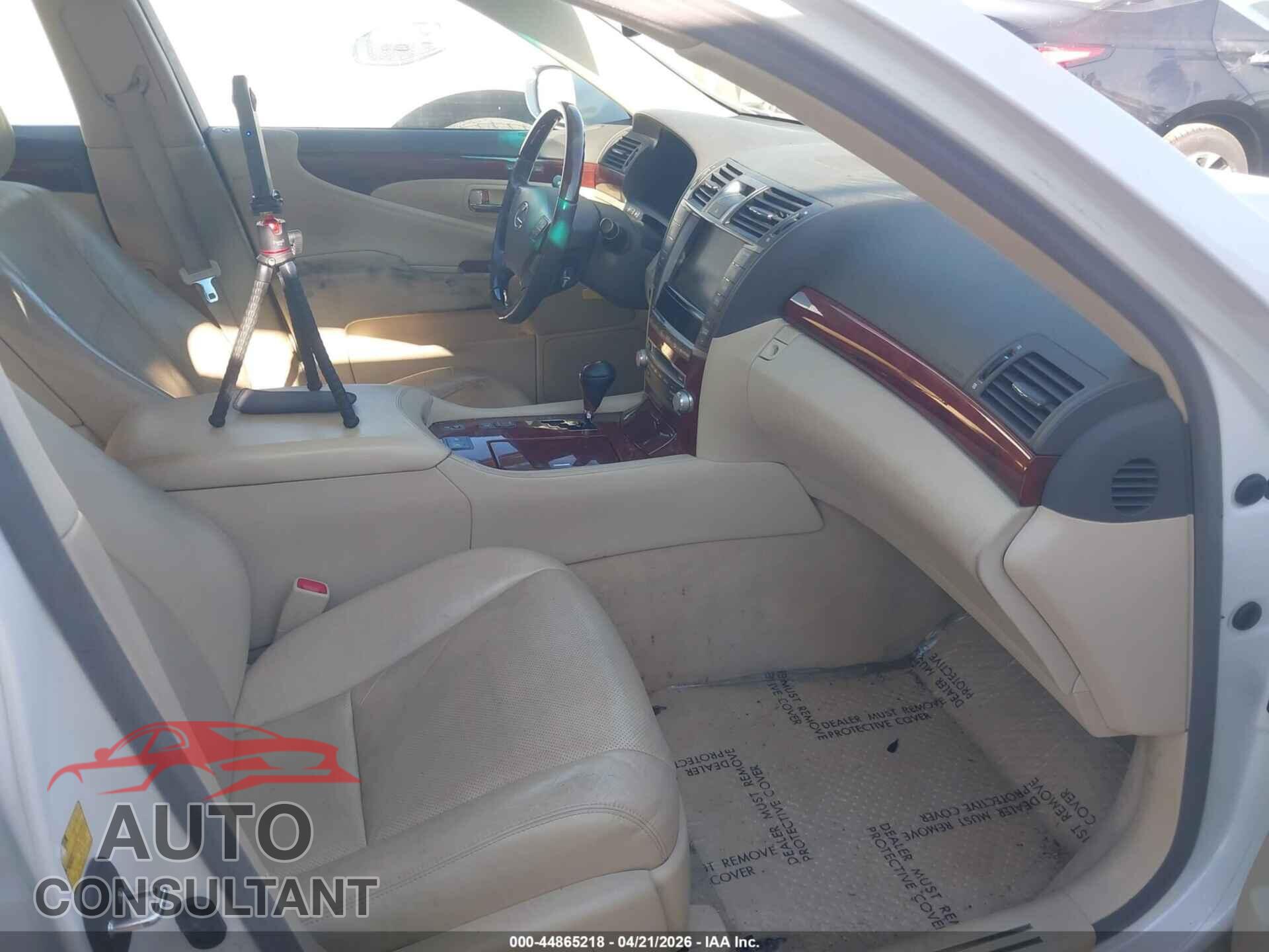 LEXUS LS 460 2012 - JTHBL5EF1C5110197