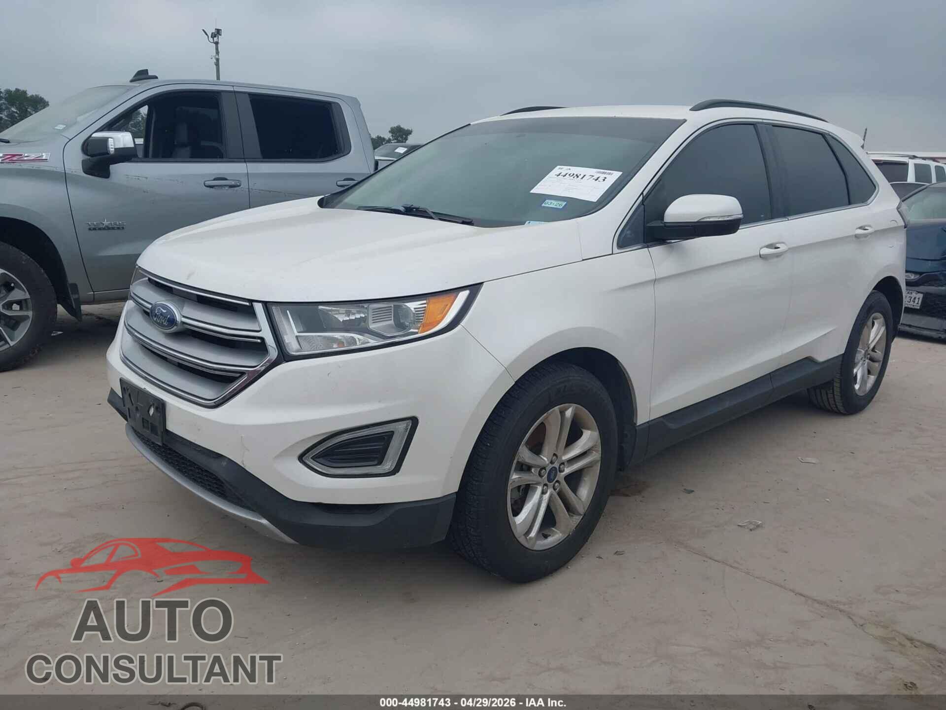 FORD EDGE 2015 - 2FMTK3J97FBB33458