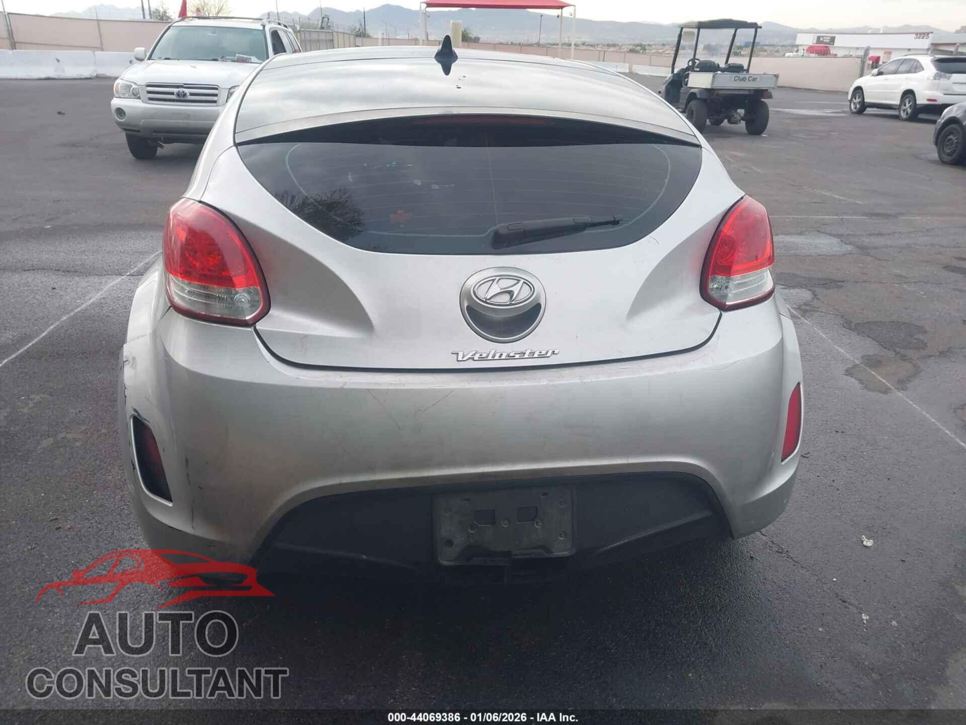 HYUNDAI VELOSTER 2012 - KMHTC6AD2CU079432