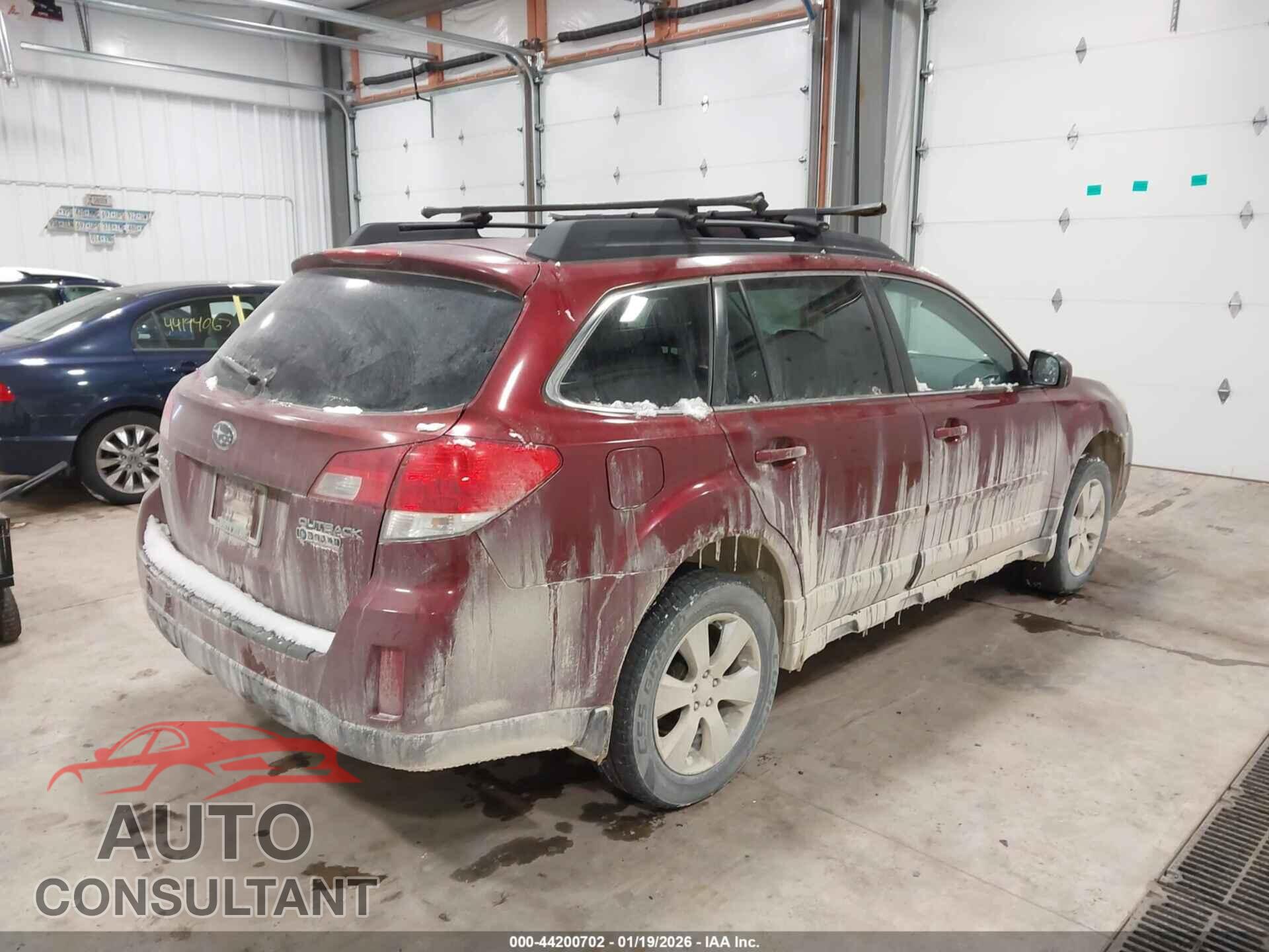 SUBARU OUTBACK 2012 - 4S4BRCCCXC3207676