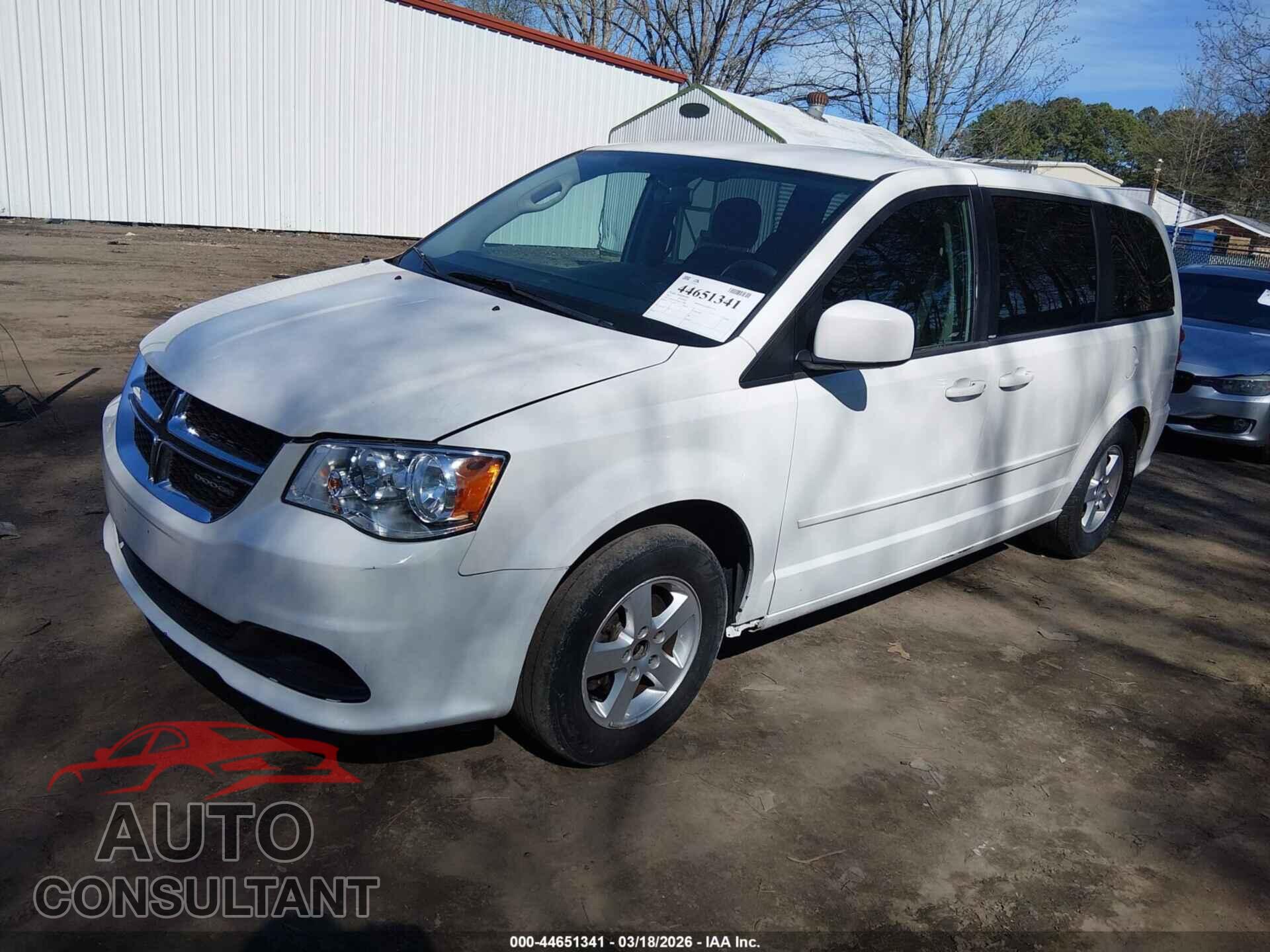 DODGE GRAND CARAVAN 2011 - 2D4RN3DG6BR715698