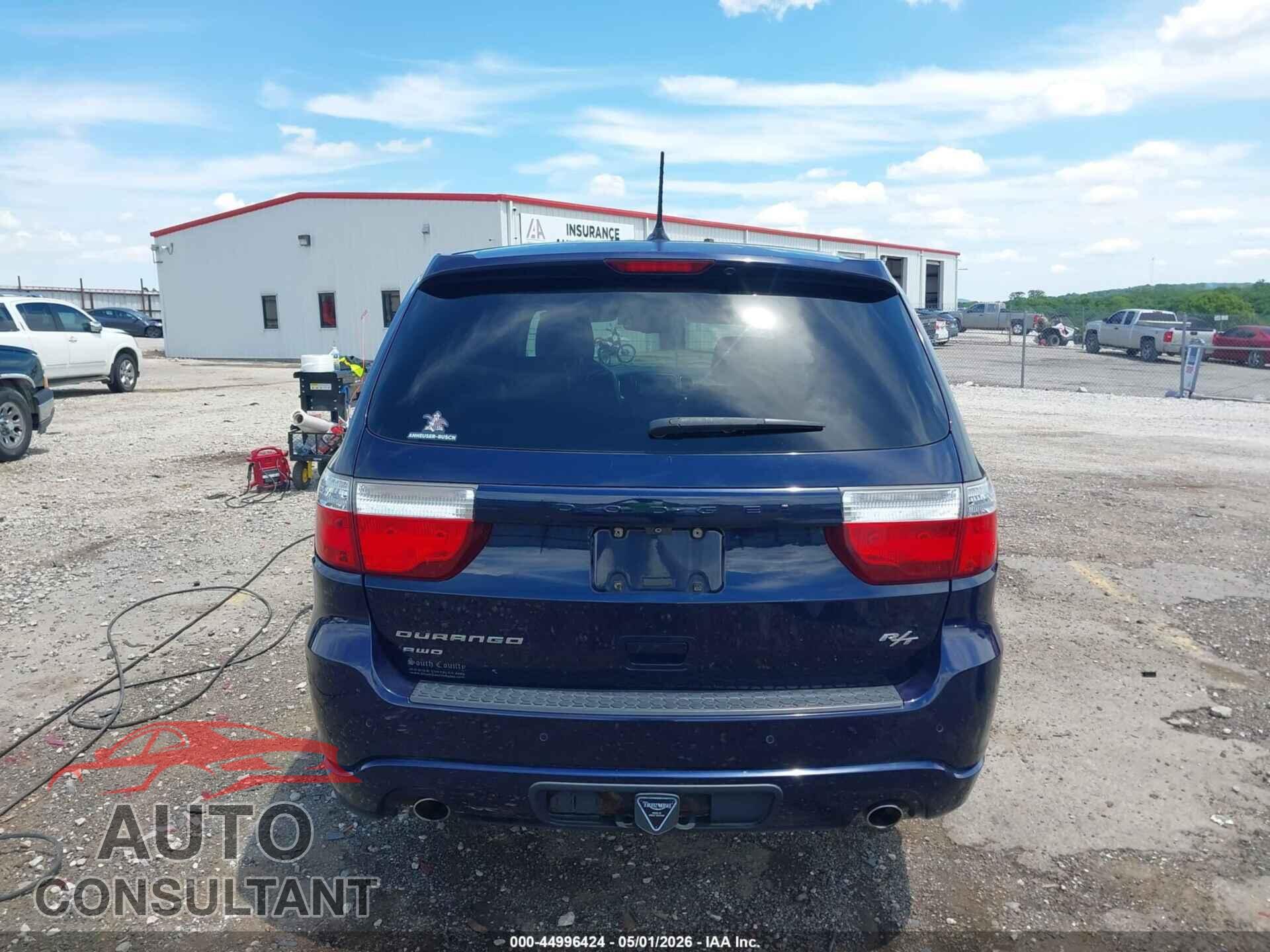 DODGE DURANGO 2012 - 1C4SDJCT5CC205292