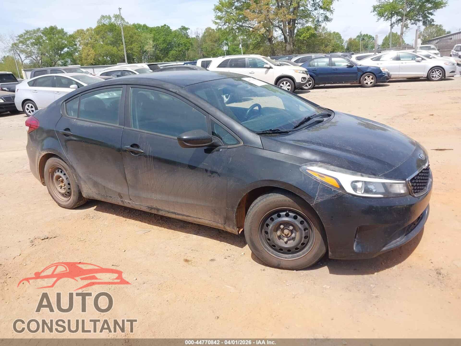 KIA FORTE 2017 - 3KPFK4A77HE054034