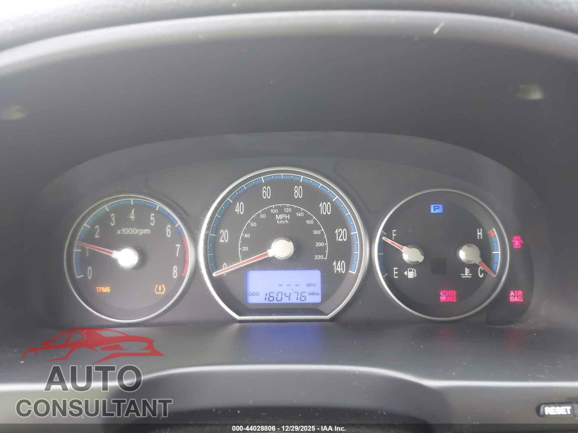 HYUNDAI SANTA FE 2009 - 5NMSG13D39H246997
